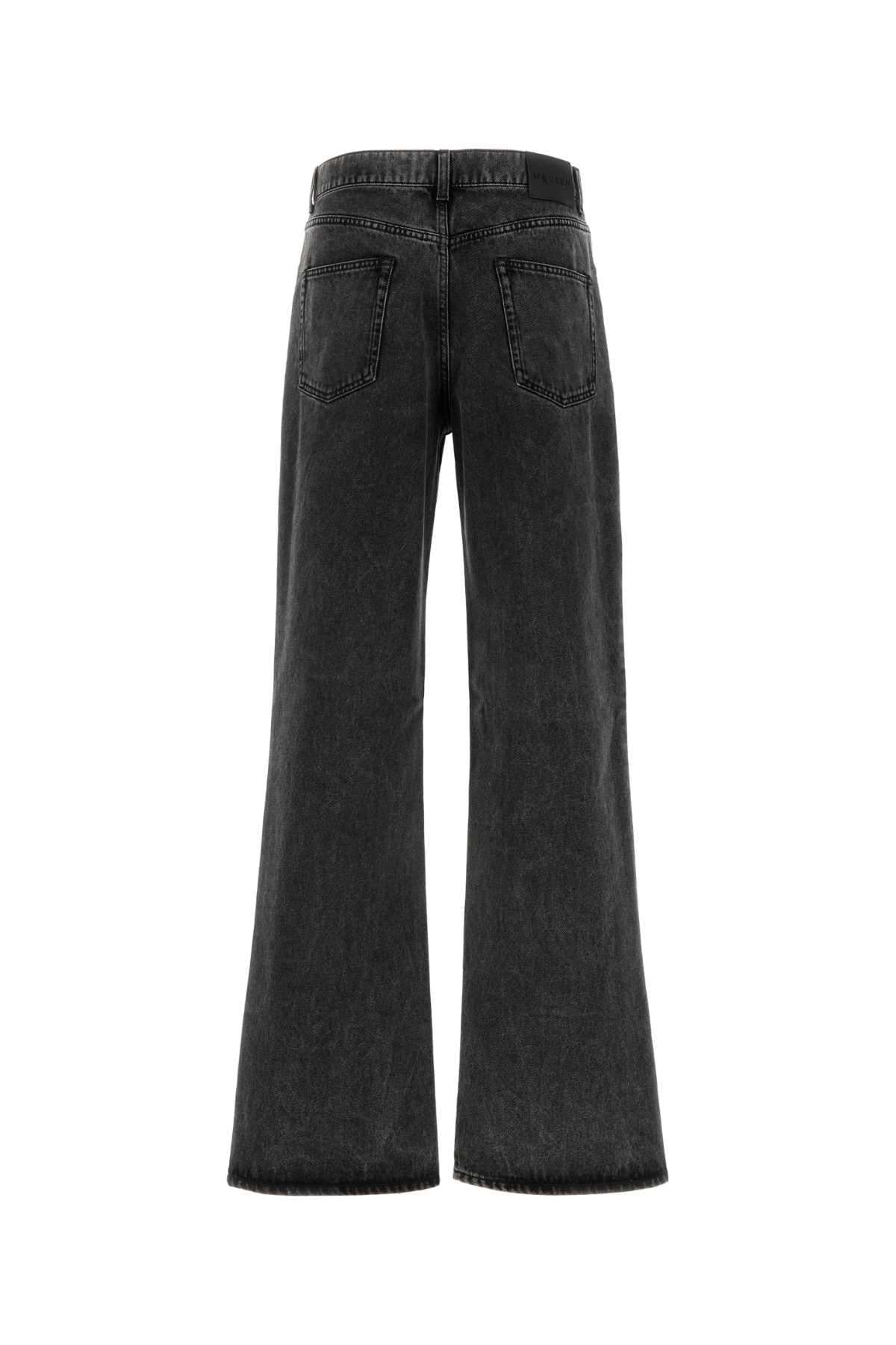 Alexander Mcqueen Men Grey Denim Jeans DestGlow