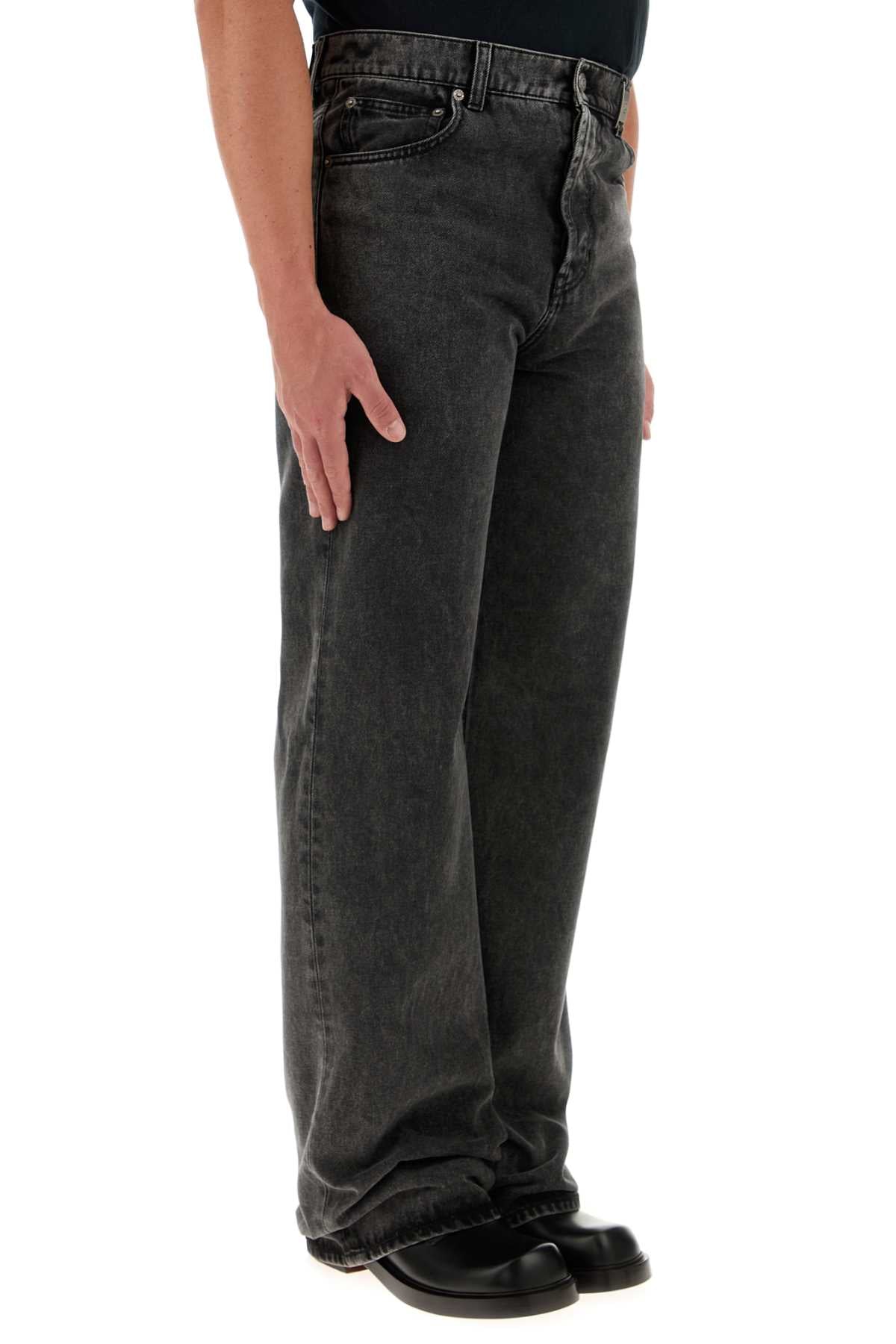 Alexander Mcqueen Men Grey Denim Jeans DestGlow