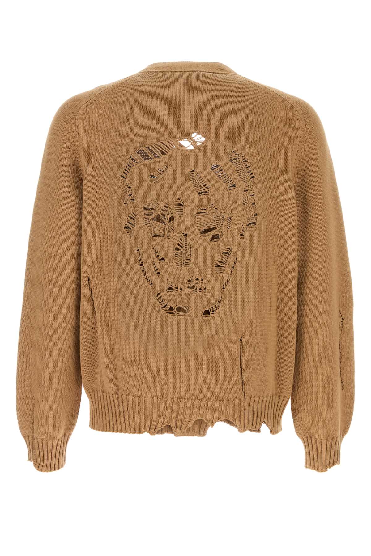 Alexander Mcqueen Men Biscuit Cotton Cardigan by Luosophy