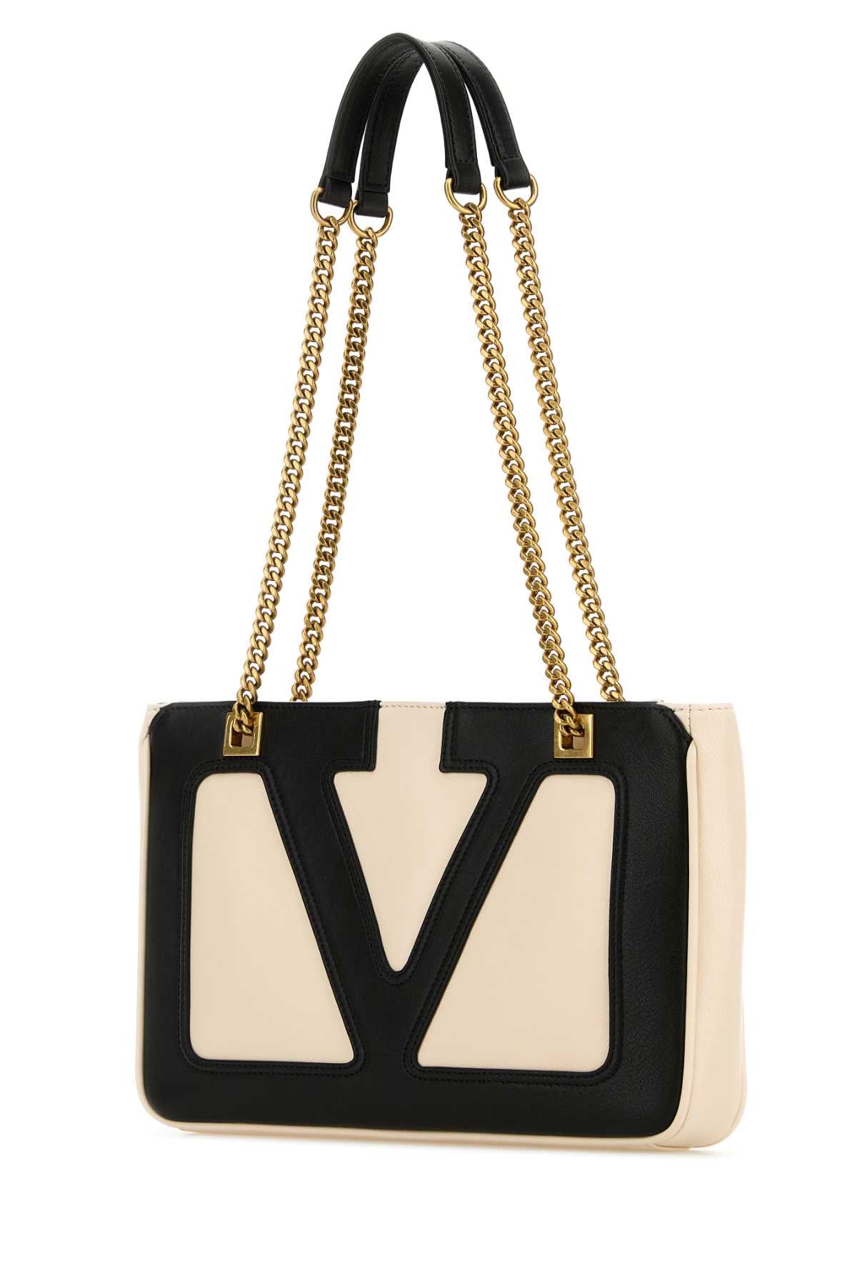 Valentino Garavani Women Ivory Nappa Leather Small Viva Superstar Shoulder by Luosophy