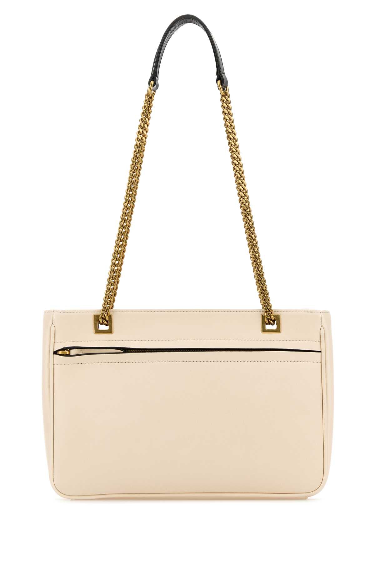 Valentino Garavani Women Ivory Nappa Leather Small Viva Superstar Shoulder Bag DestGlow