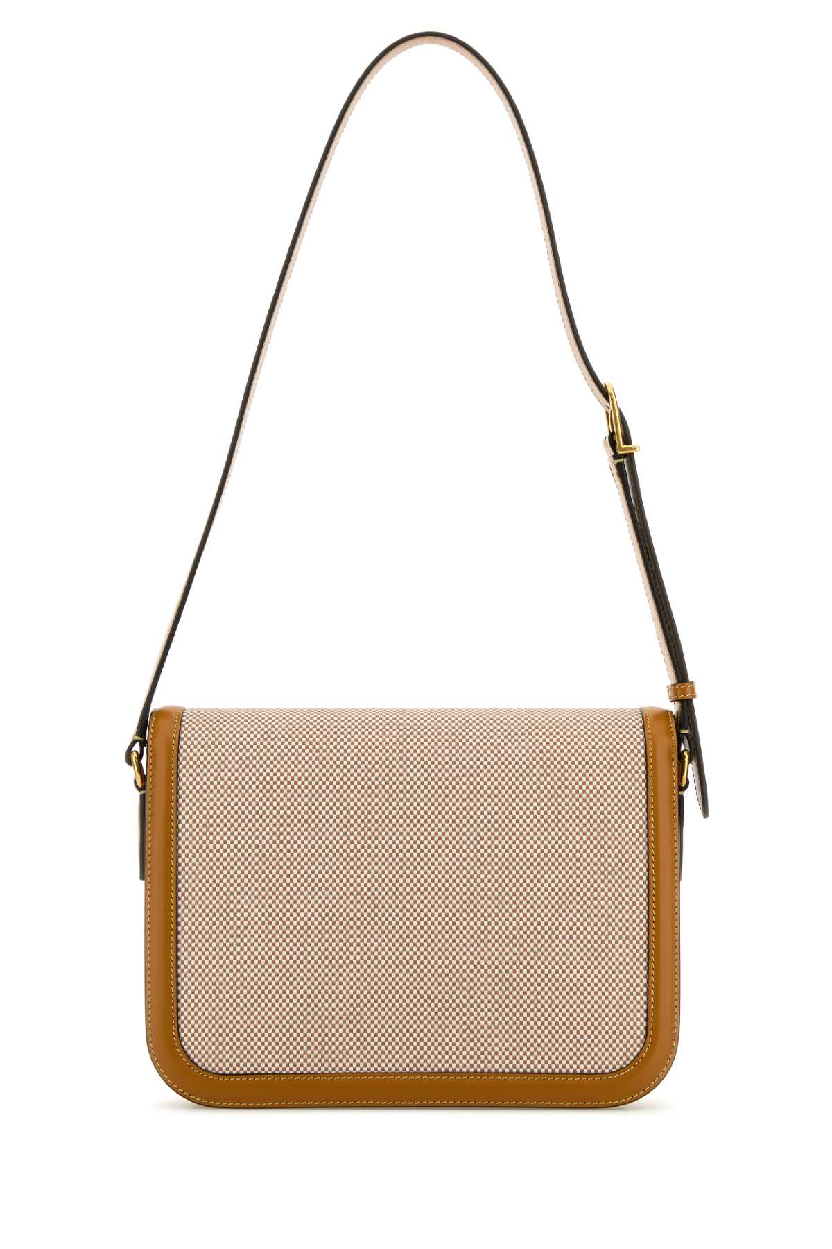 Valentino Garavani Women Two-Tone Canvas And Leather 9To5 Shoulder Bag