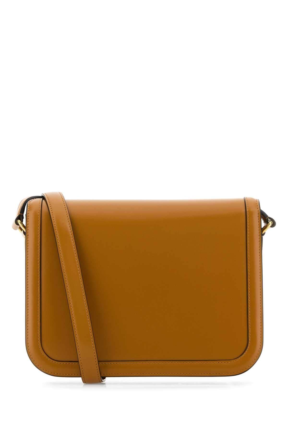 Valentino Garavani Women Camel Leather 9To5 Shoulder Bag DestGlow