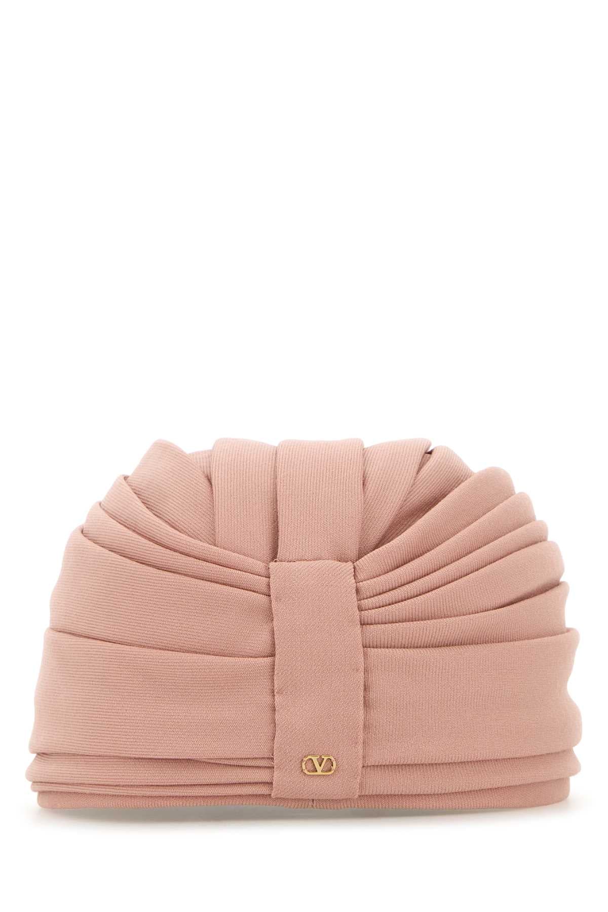 Valentino Garavani Women Pink Wool Turban DestGlow