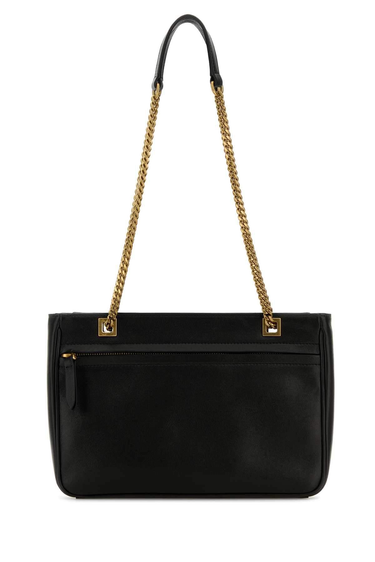Valentino Garavani Women Black Nappa Leather Small Viva Superstar Shoulder Bag DestGlow