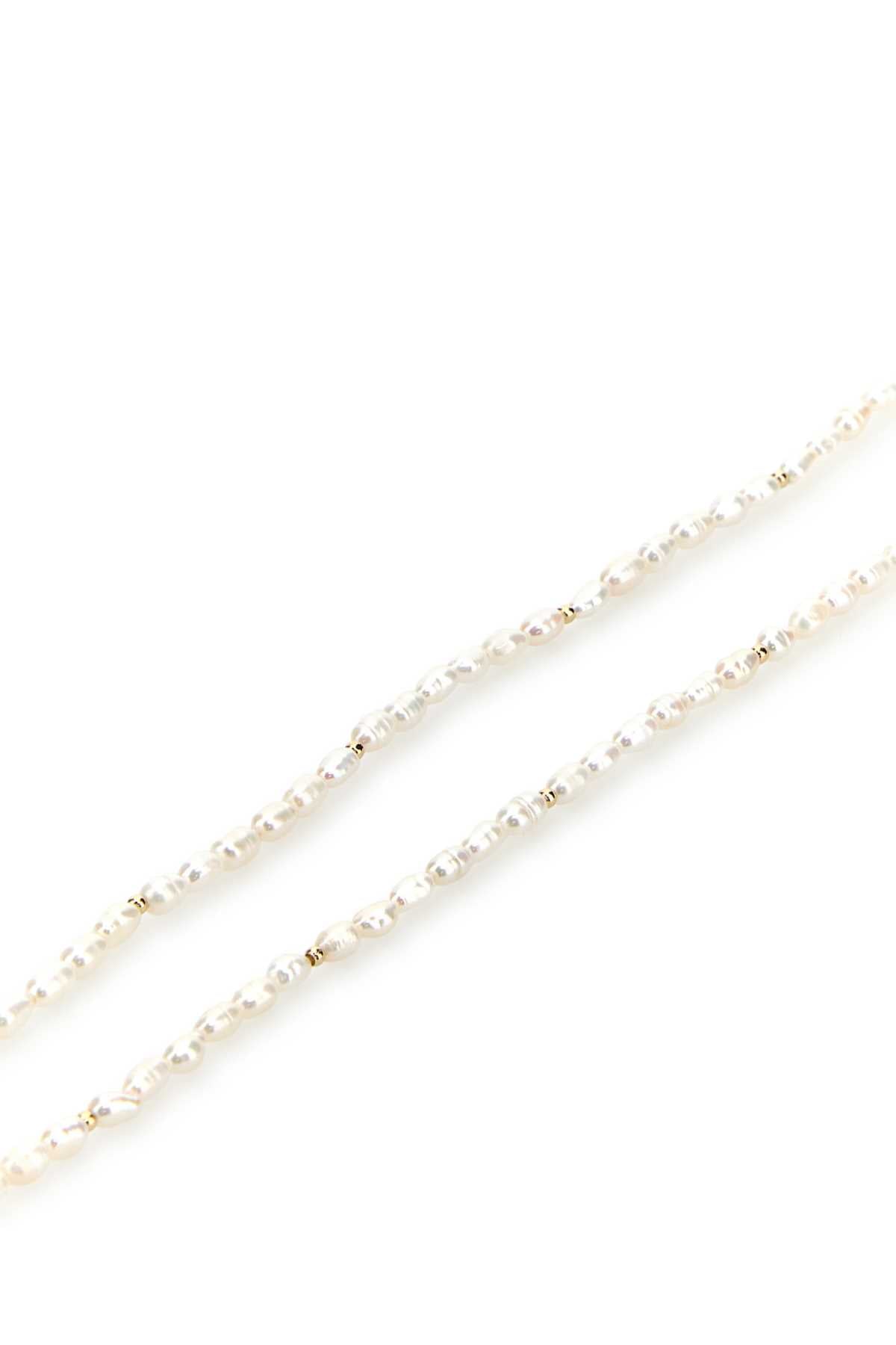 Valentino Garavani Women Pearls Ovalette Necklace DestGlow
