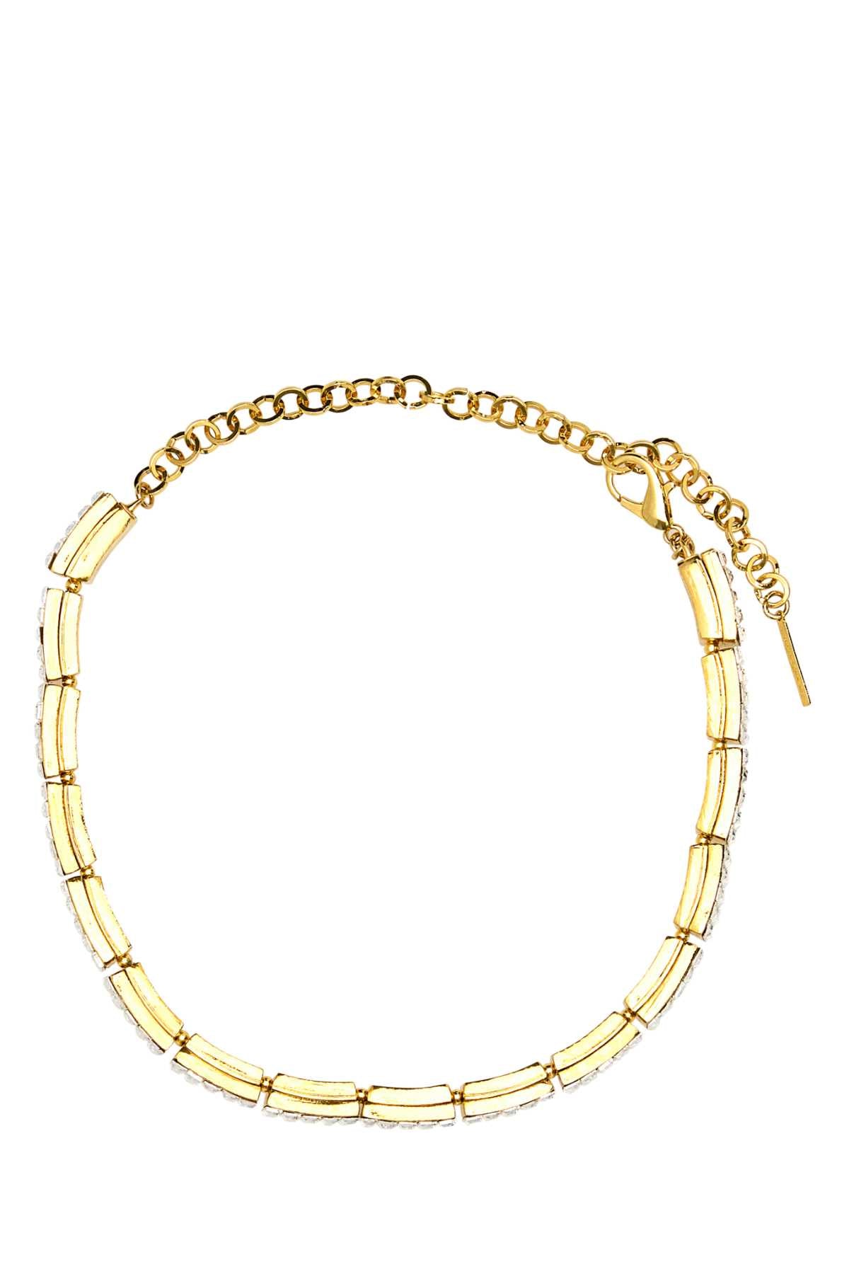 Alessandra Rich Women Embellished Metal Choker DestGlow