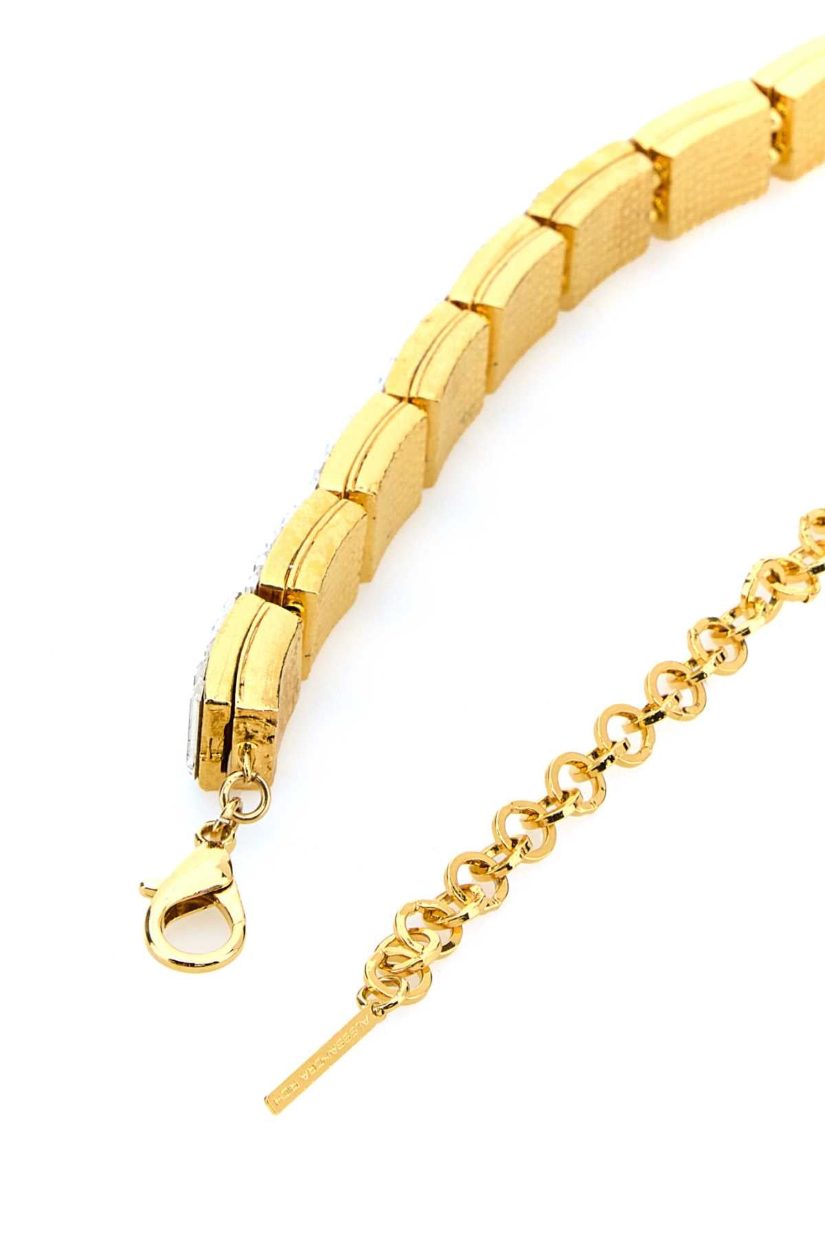 Alessandra Rich Women Embellished Metal Choker DestGlow