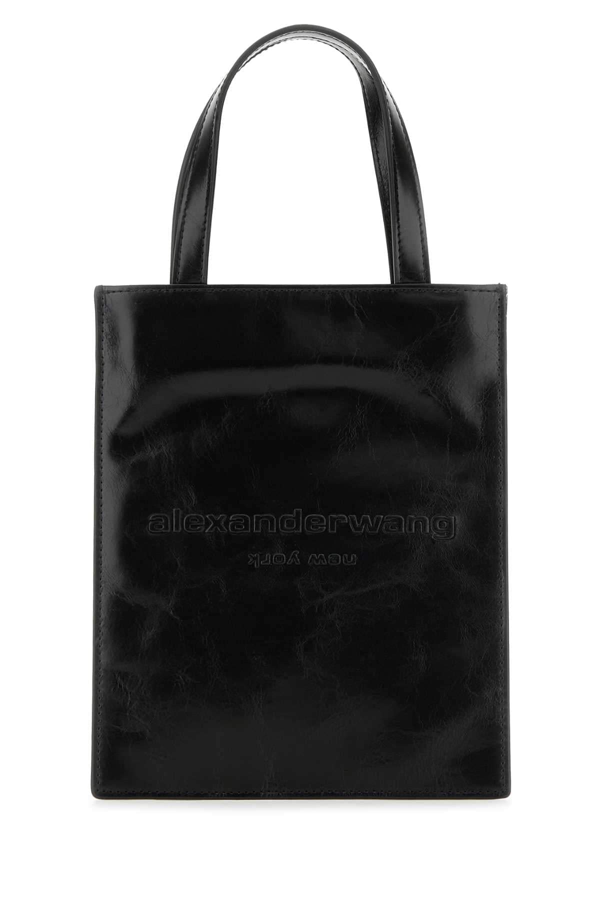 Alexander Wang Women Black Leather Small Pinch Handbag DestGlow