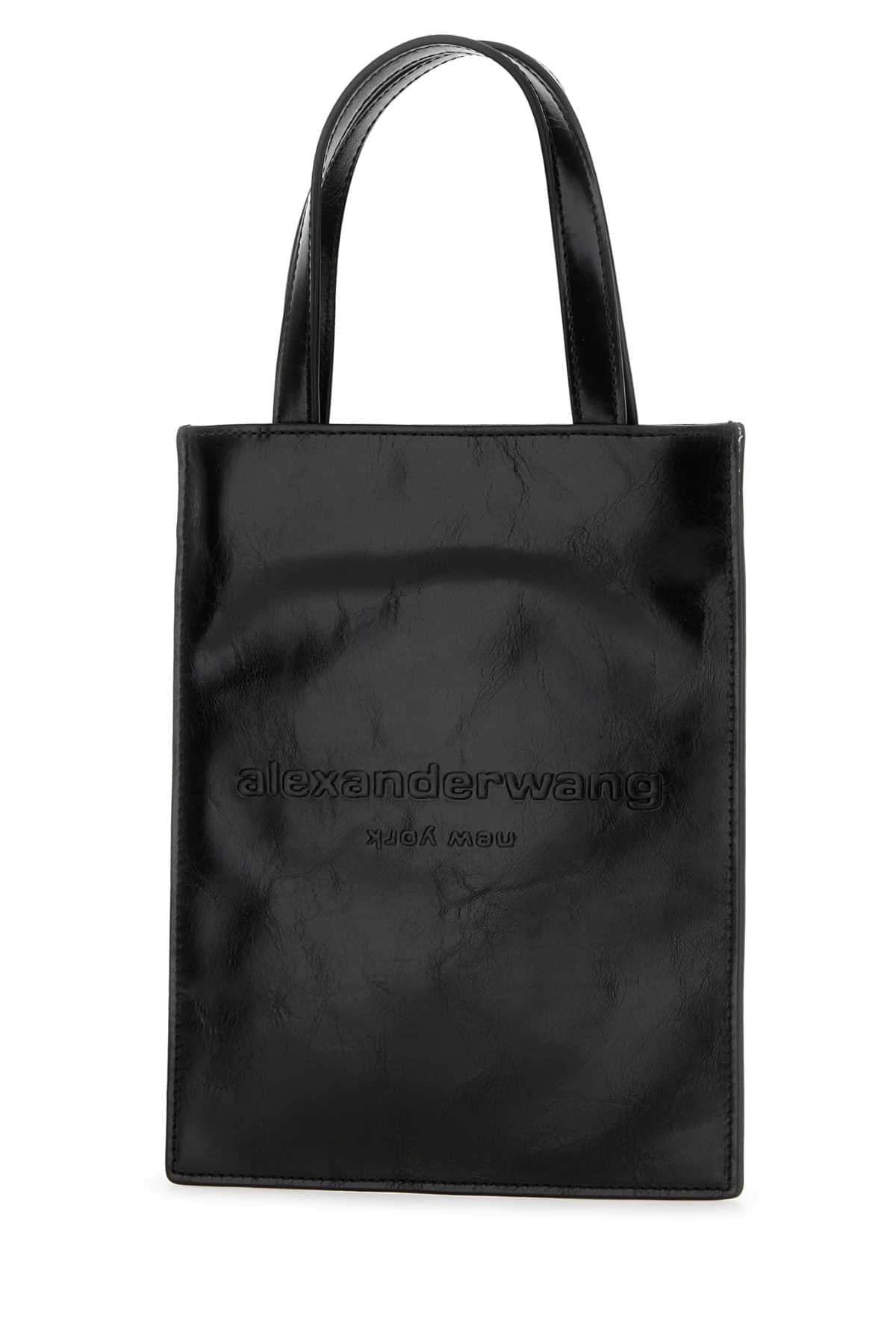 Alexander Wang Women Black Leather Small Pinch Handbag DestGlow