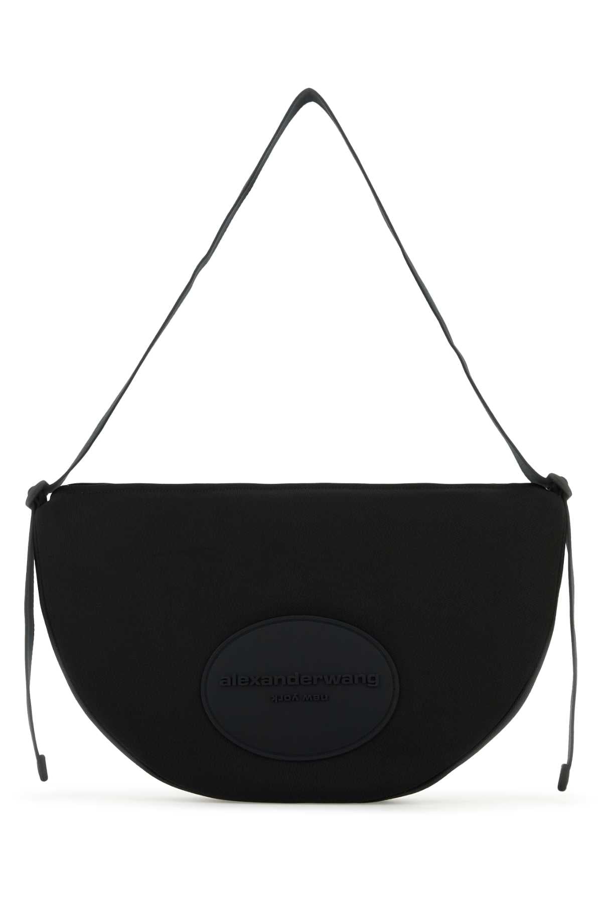 Alexander Wang Women Black Canvas Large Bo Shoulder Bag by Luosophy