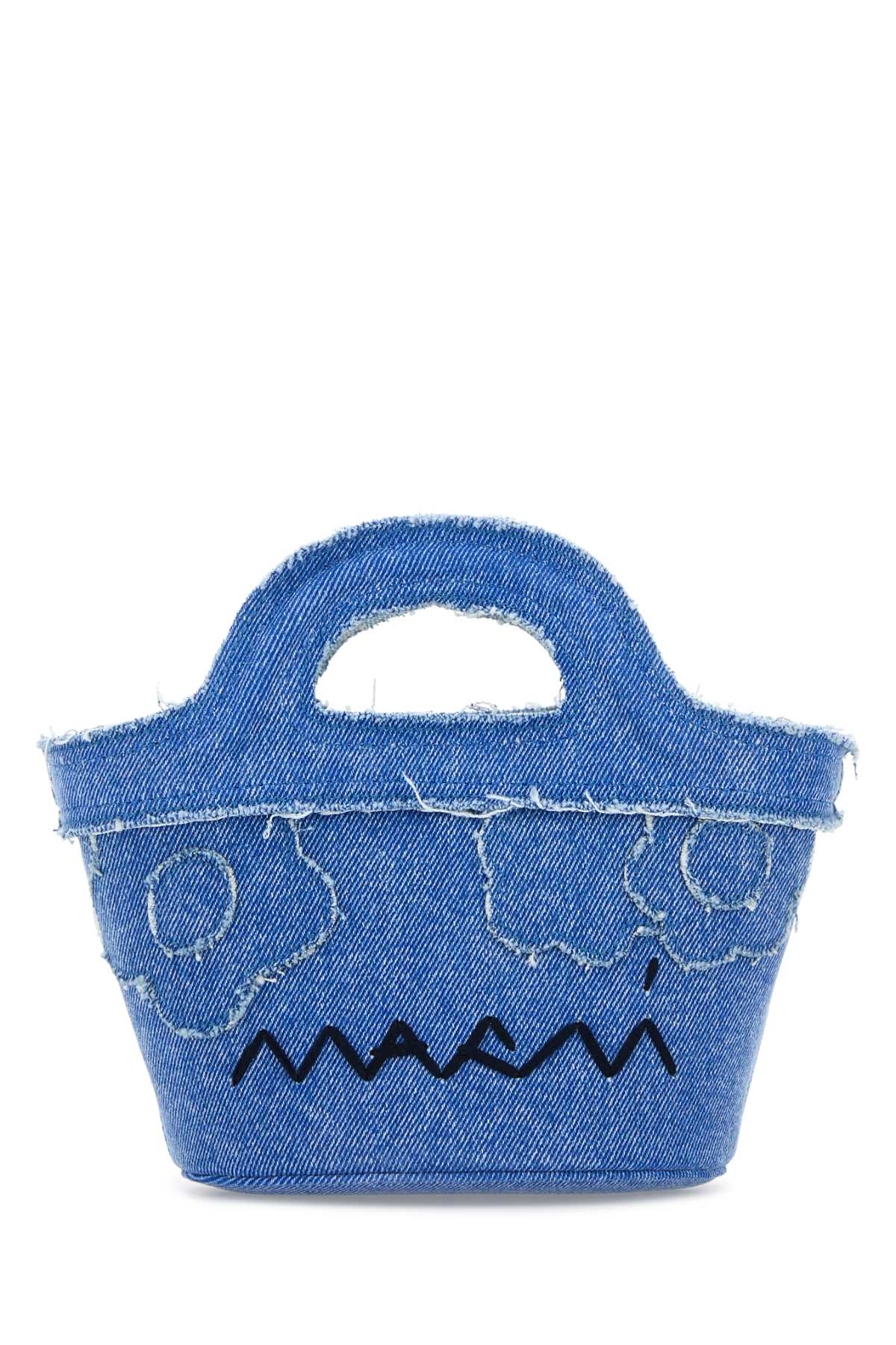 Marni Women Denim Micro Tropicalia Handbag DestGlow