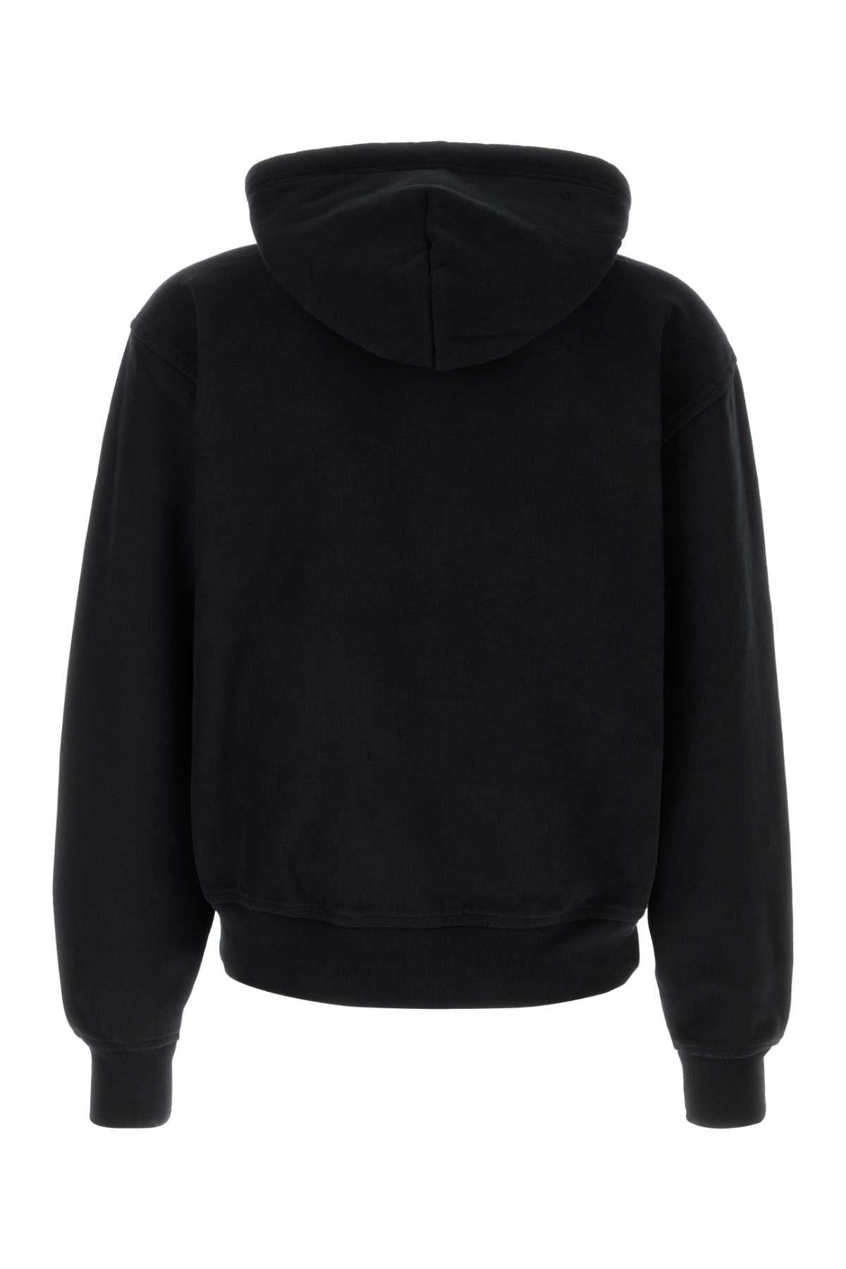 Burberry men black cotton blend sweatshirt