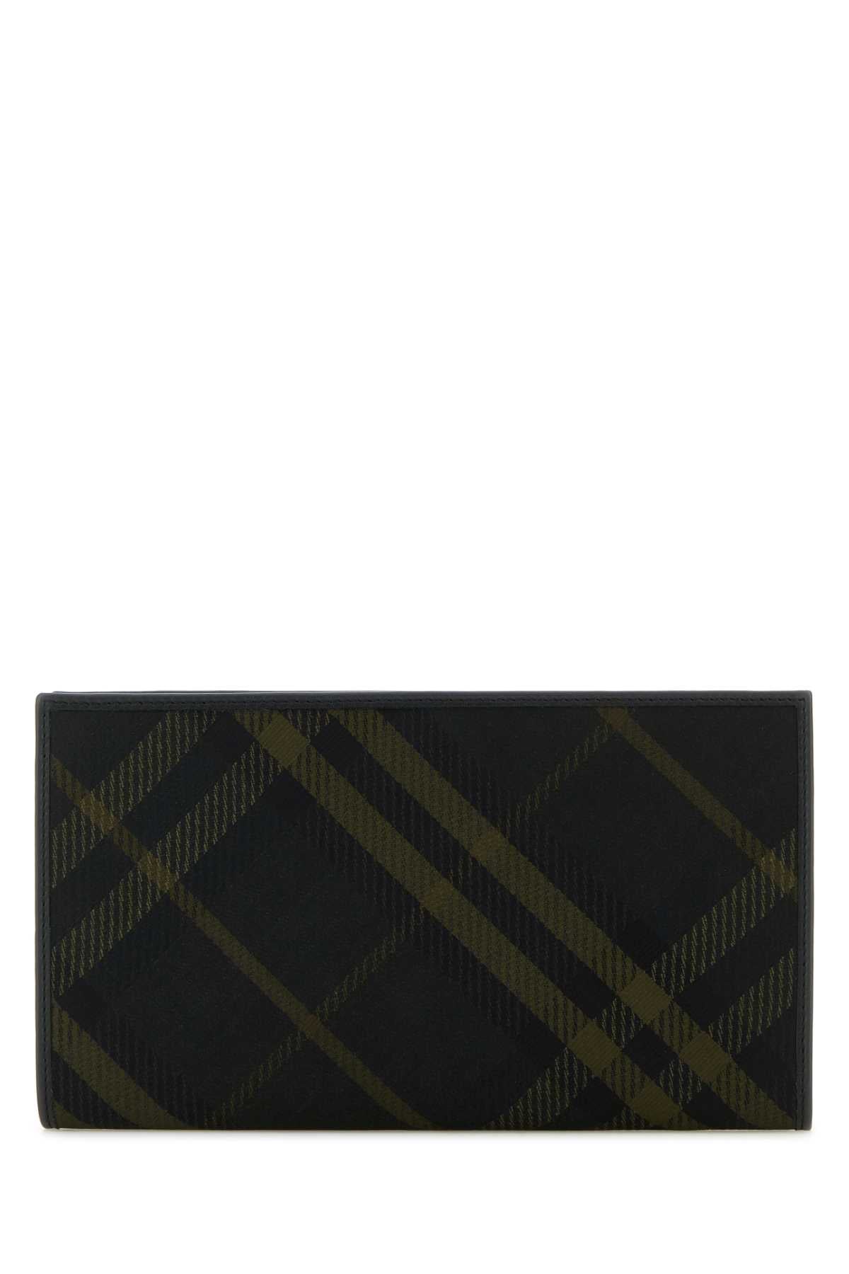 Burberry Men Printed E-Canvas Wallet by Luosophy