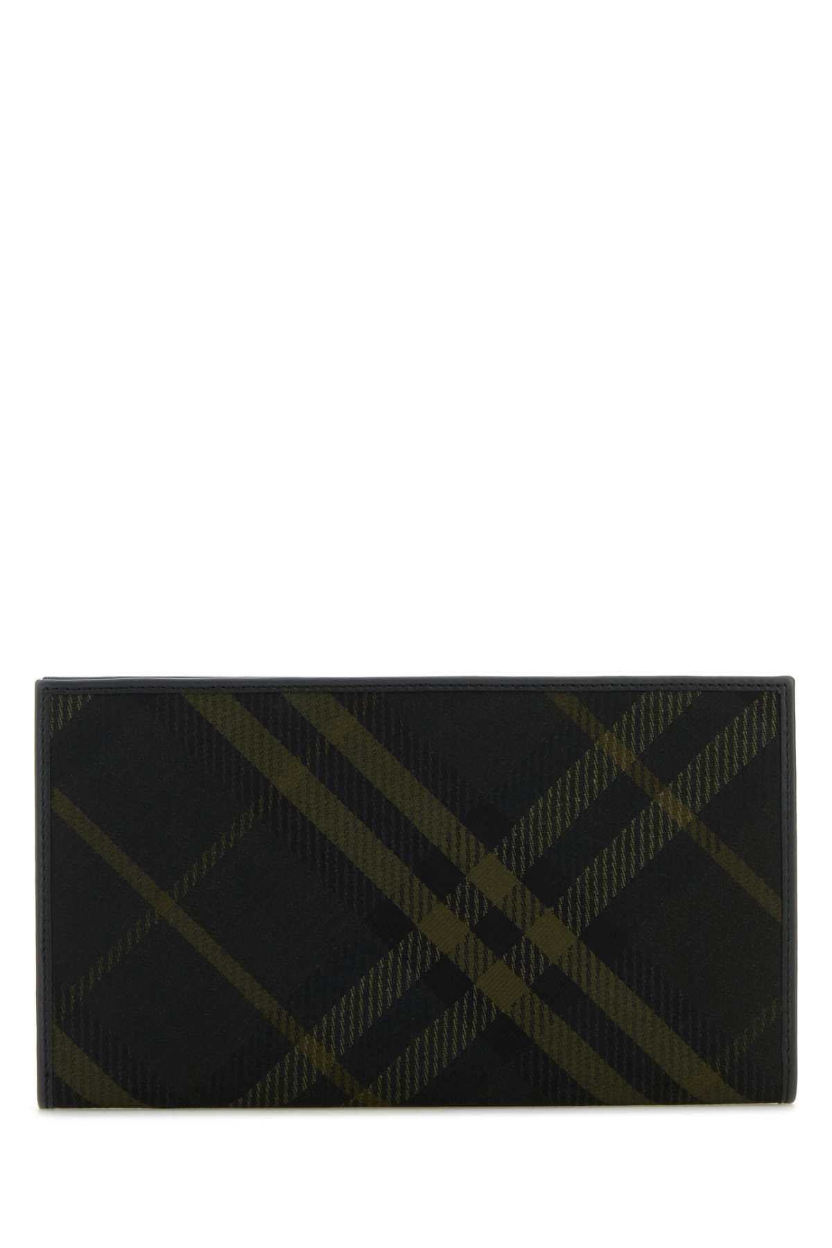 Burberry Men Printed E-Canvas Wallet by Luosophy