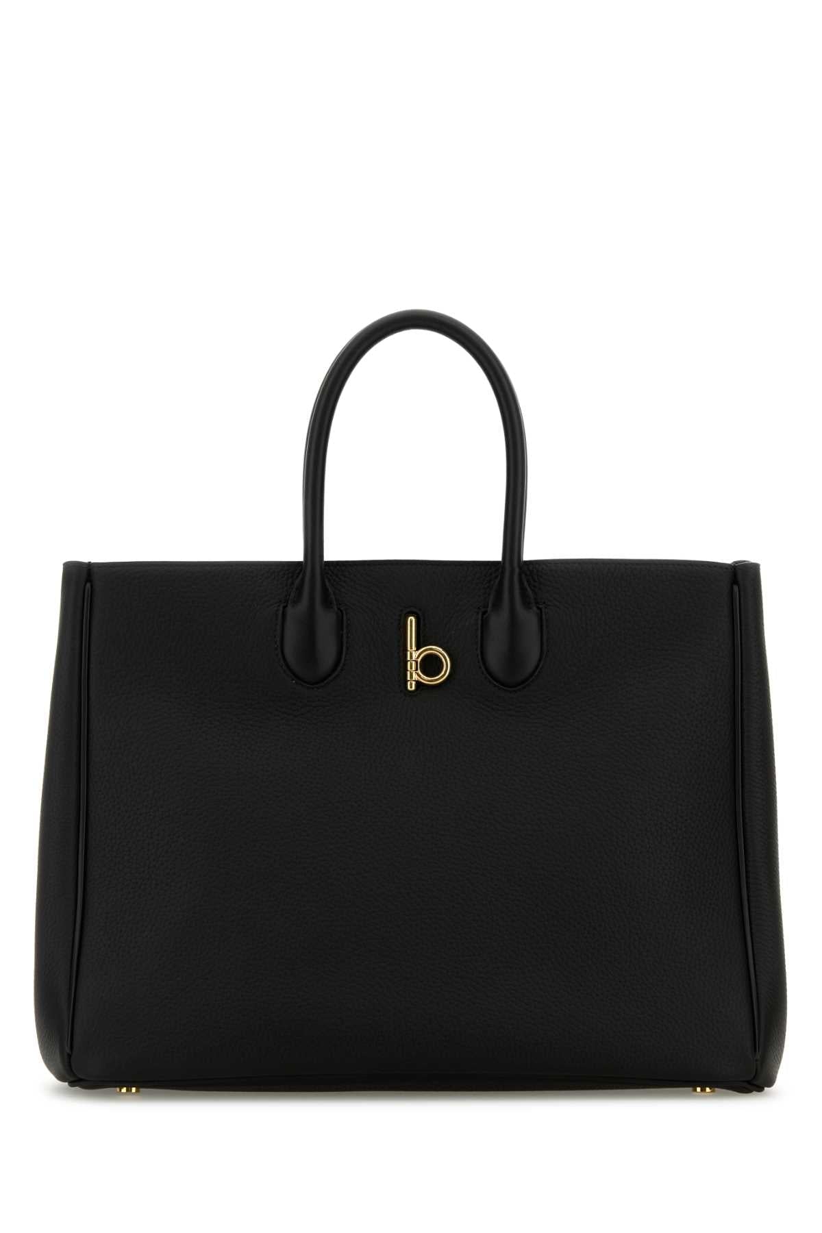 Burberry Women Black Leather Medium Rocking Horse Handbag DestGlow