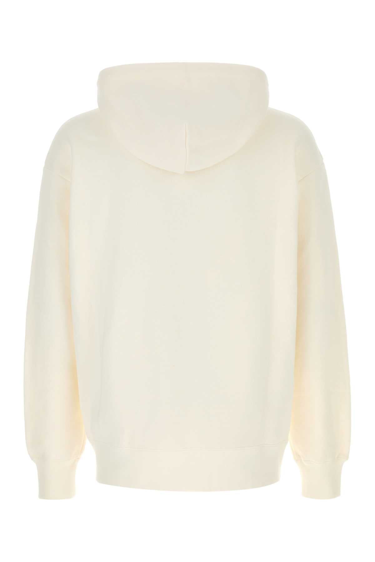 Valentino Garavani Men Ivory Cotton Sweatshirt by Luosophy