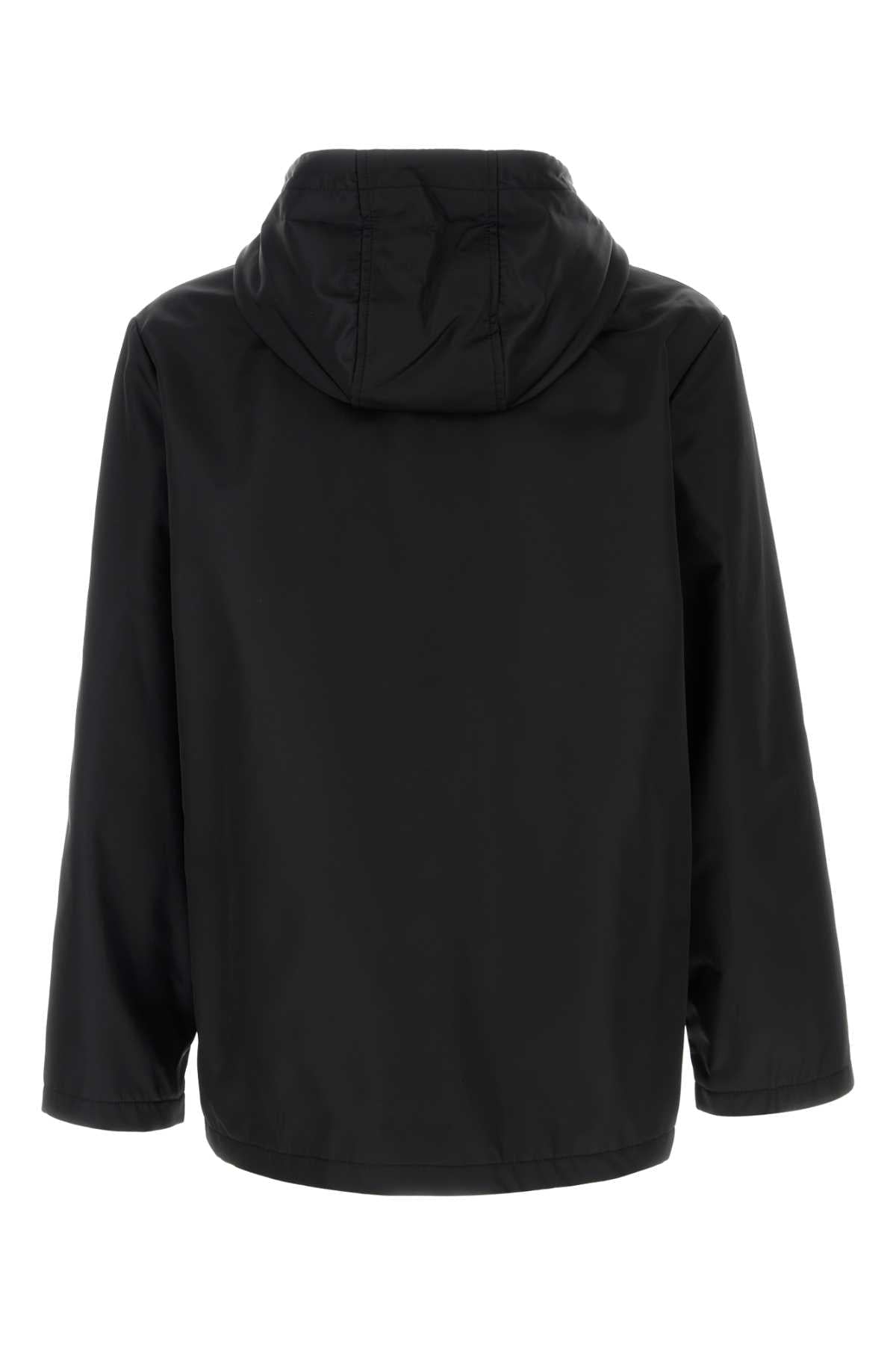 Valentino Garavani Men Black Nylon Windbreaker DestGlow