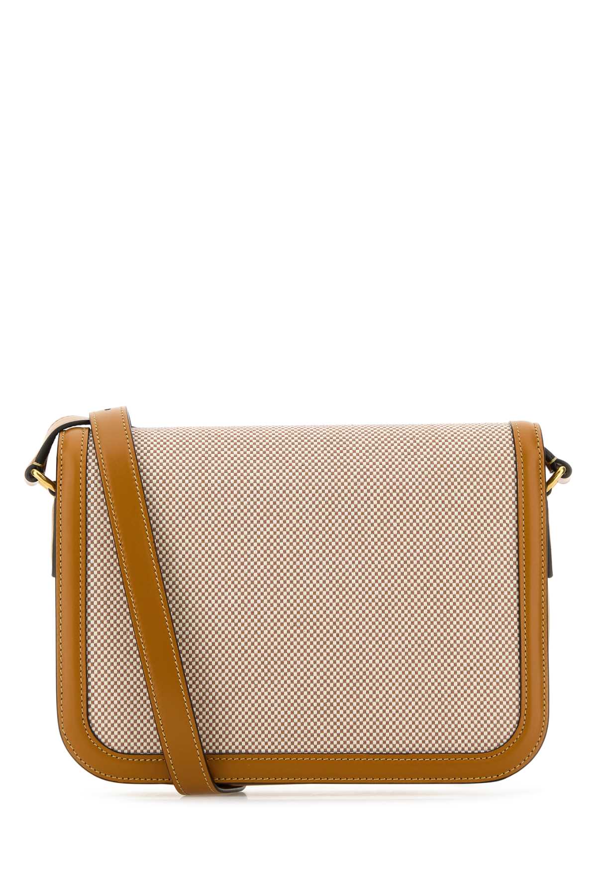 Valentino Garavani Men Two-Tone Canvas And Leather 9To5 Shoulder Bag DestGlow