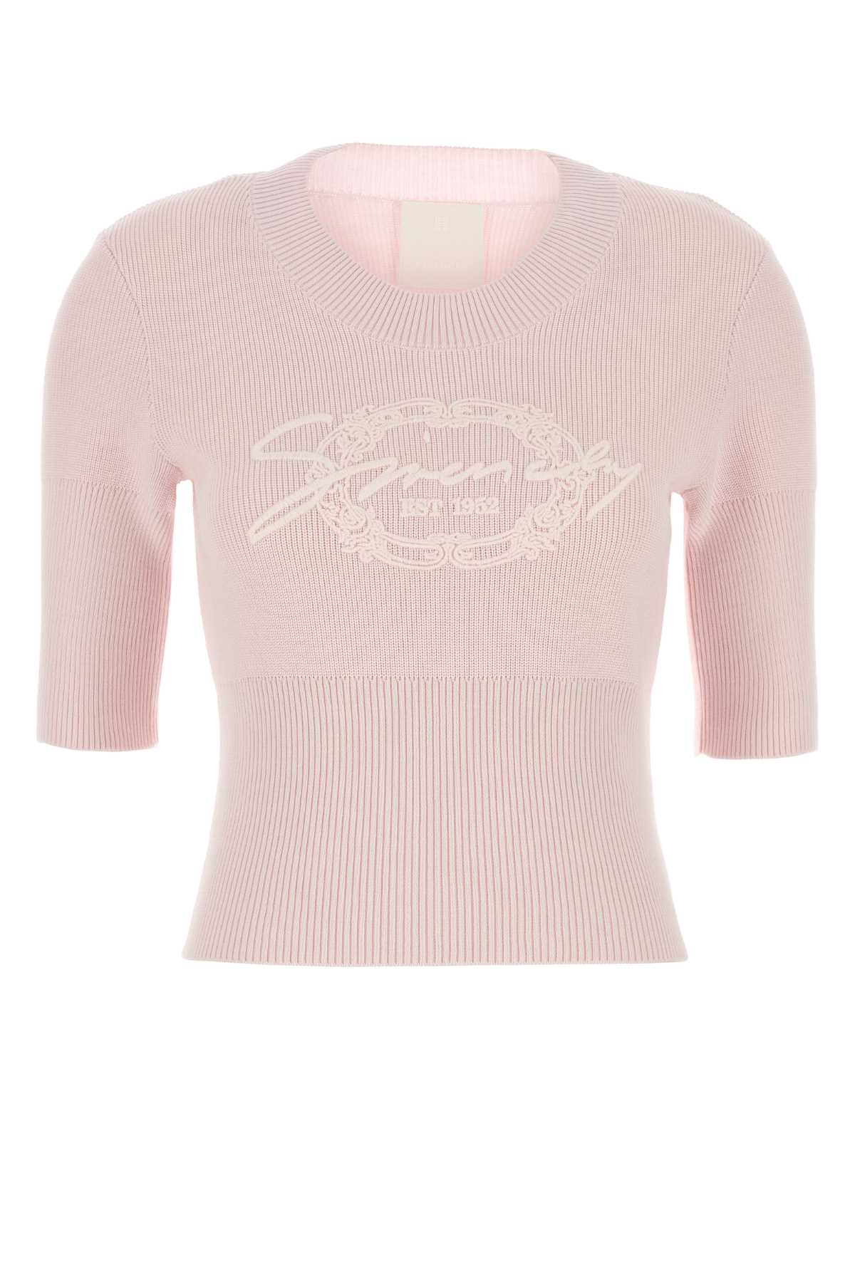 Givenchy Women Pastel Pink Cotton Blend Sweater by Luosophy