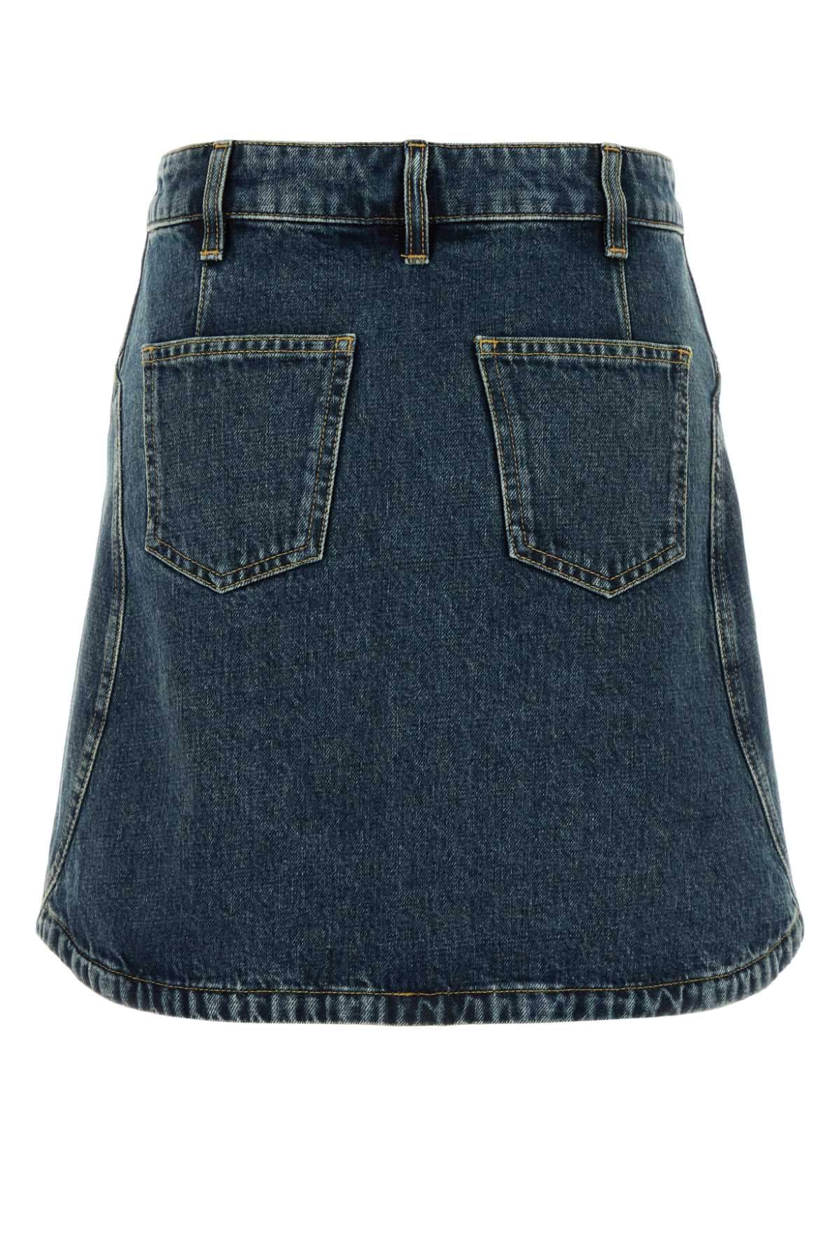 Givenchy Women Denim Skirt DestGlow