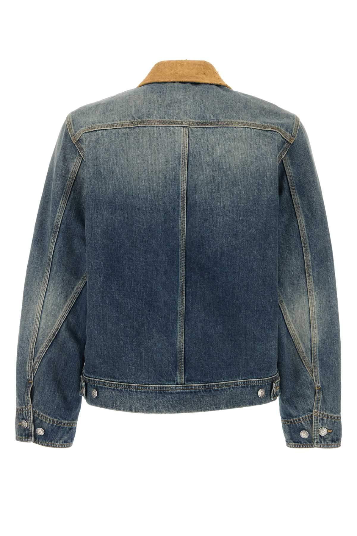 Alexander Mcqueen Men Denim Jacket DestGlow