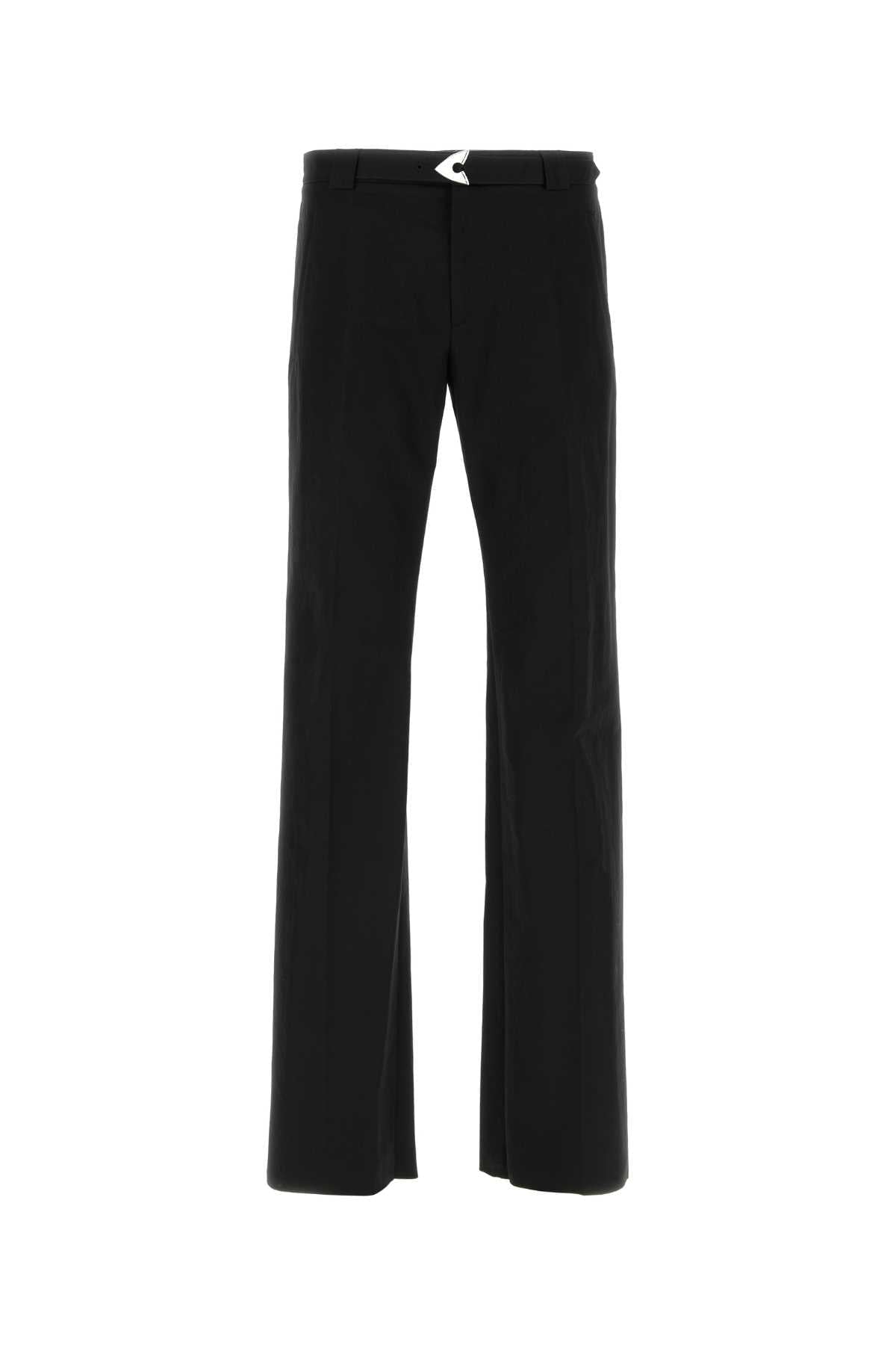 Alexander Mcqueen Men Black Cotton Blend Pant DestGlow