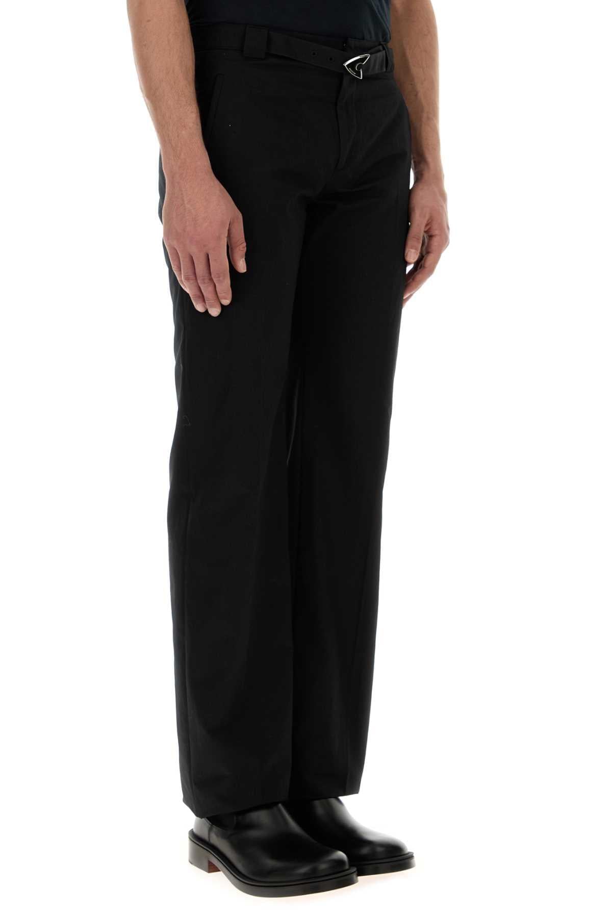 Alexander Mcqueen Men Black Cotton Blend Pant DestGlow