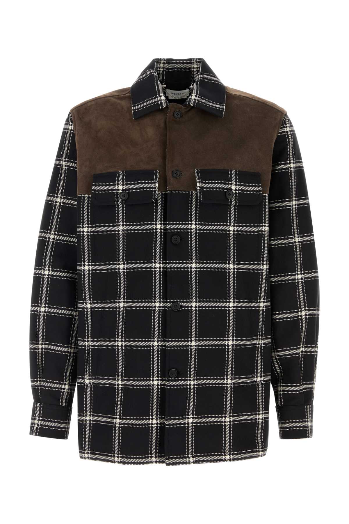 Alexander Mcqueen Men Embroidered Cotton Shirt DestGlow