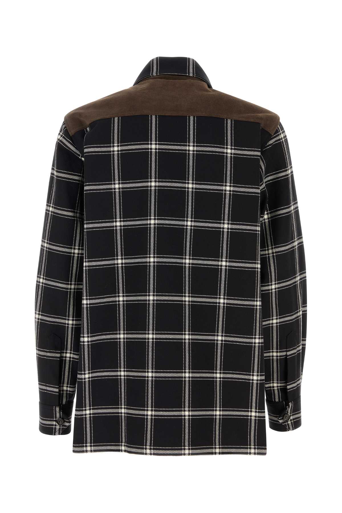 Alexander Mcqueen Men Embroidered Cotton Shirt DestGlow