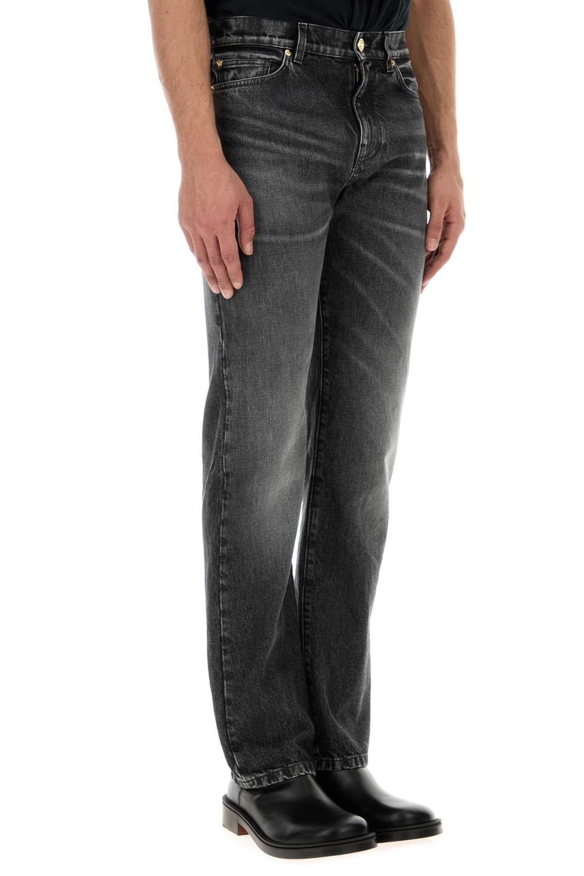 Versace Men Slate Denim Jeans DestGlow