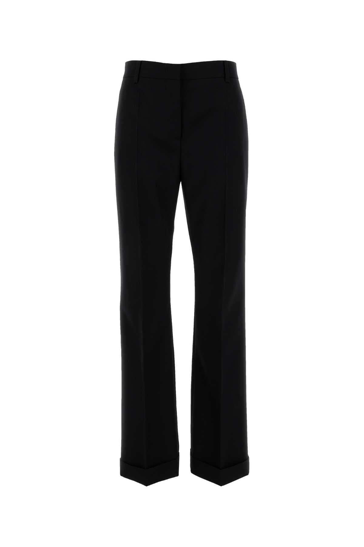 Prada Women Black Gabardine Pant DestGlow