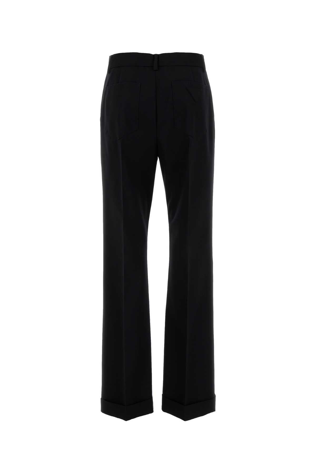 Prada Women Black Gabardine Pant DestGlow