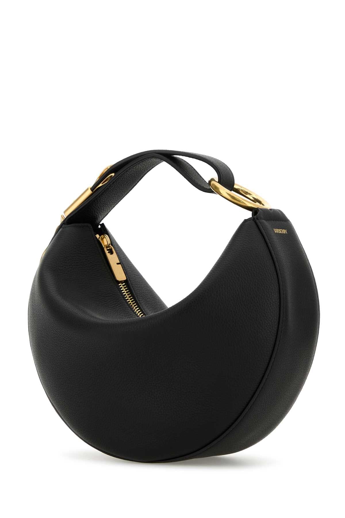 Burberry Women Black Leather Handbag DestGlow