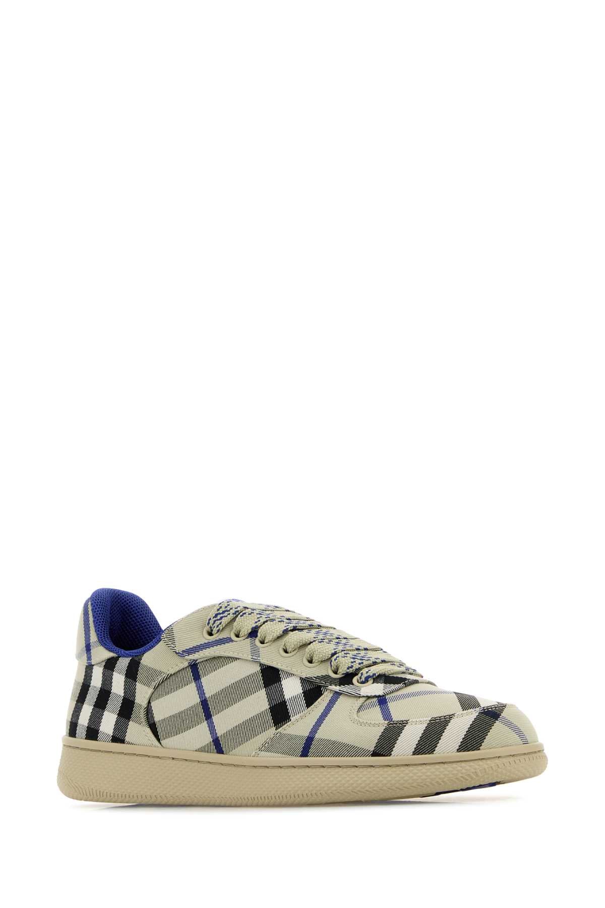 Burberry Women Embroidered Canvas Terrace Sneakers DestGlow