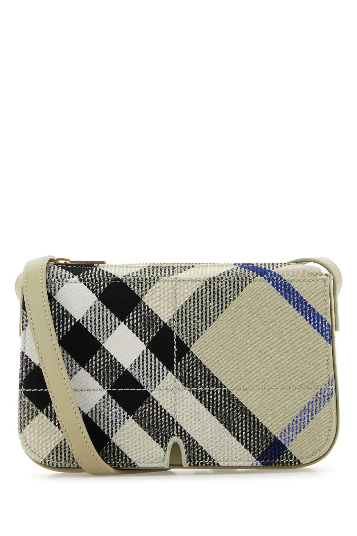 Burberry Women Embroidered Canvas Snip Crossbody Bag DestGlow