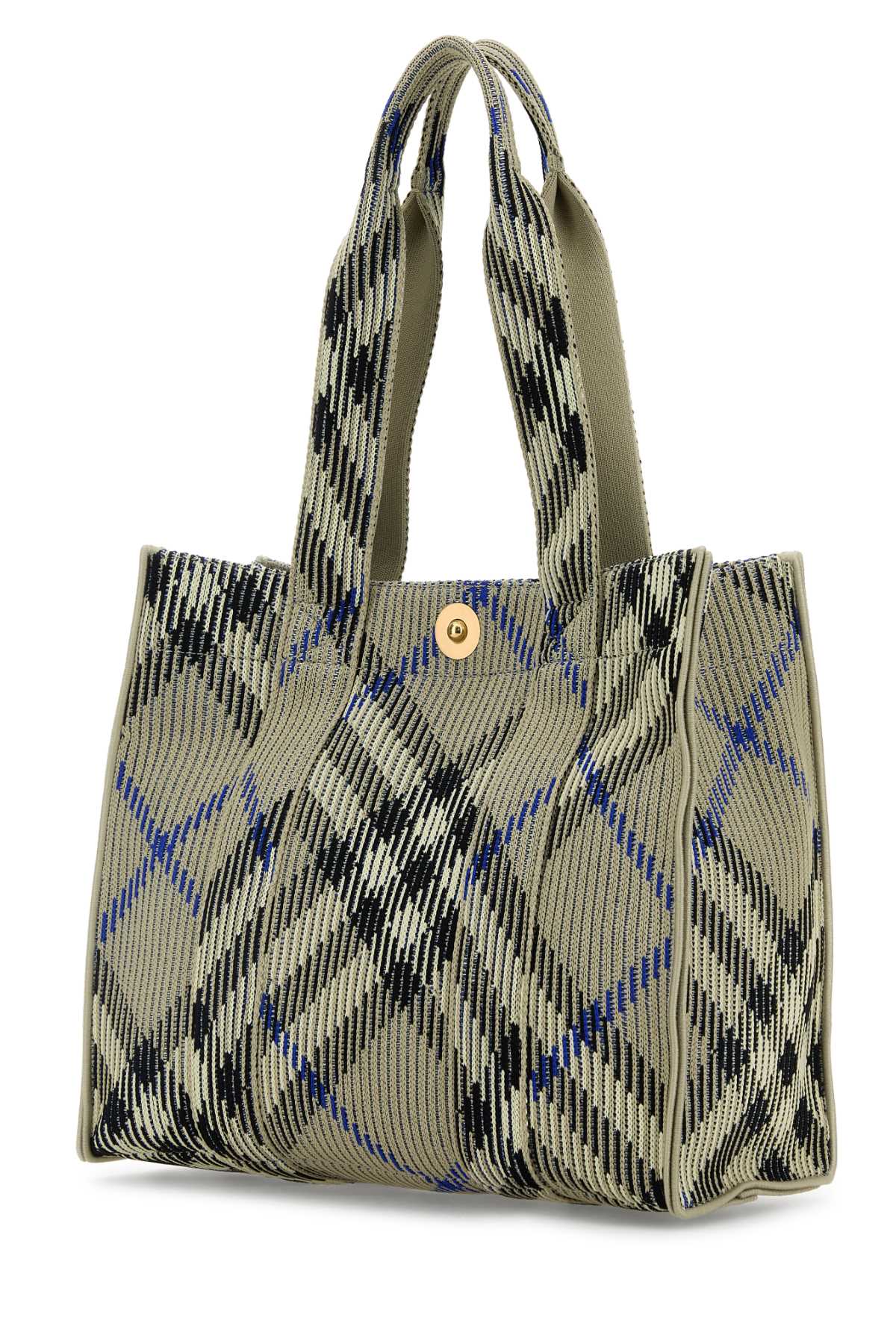 Burberry Women Embroidered Canvas Shopping Bag DestGlow