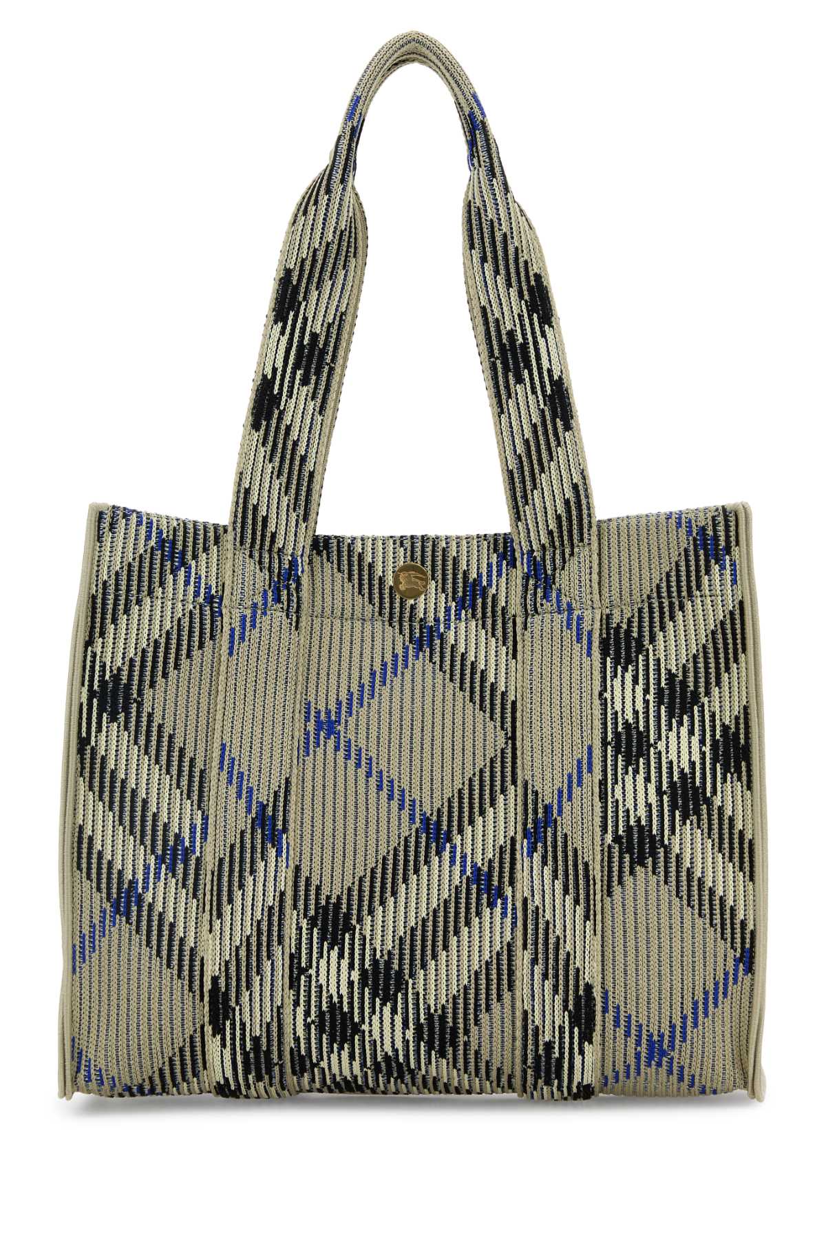 Burberry Women Embroidered Canvas Shopping Bag DestGlow