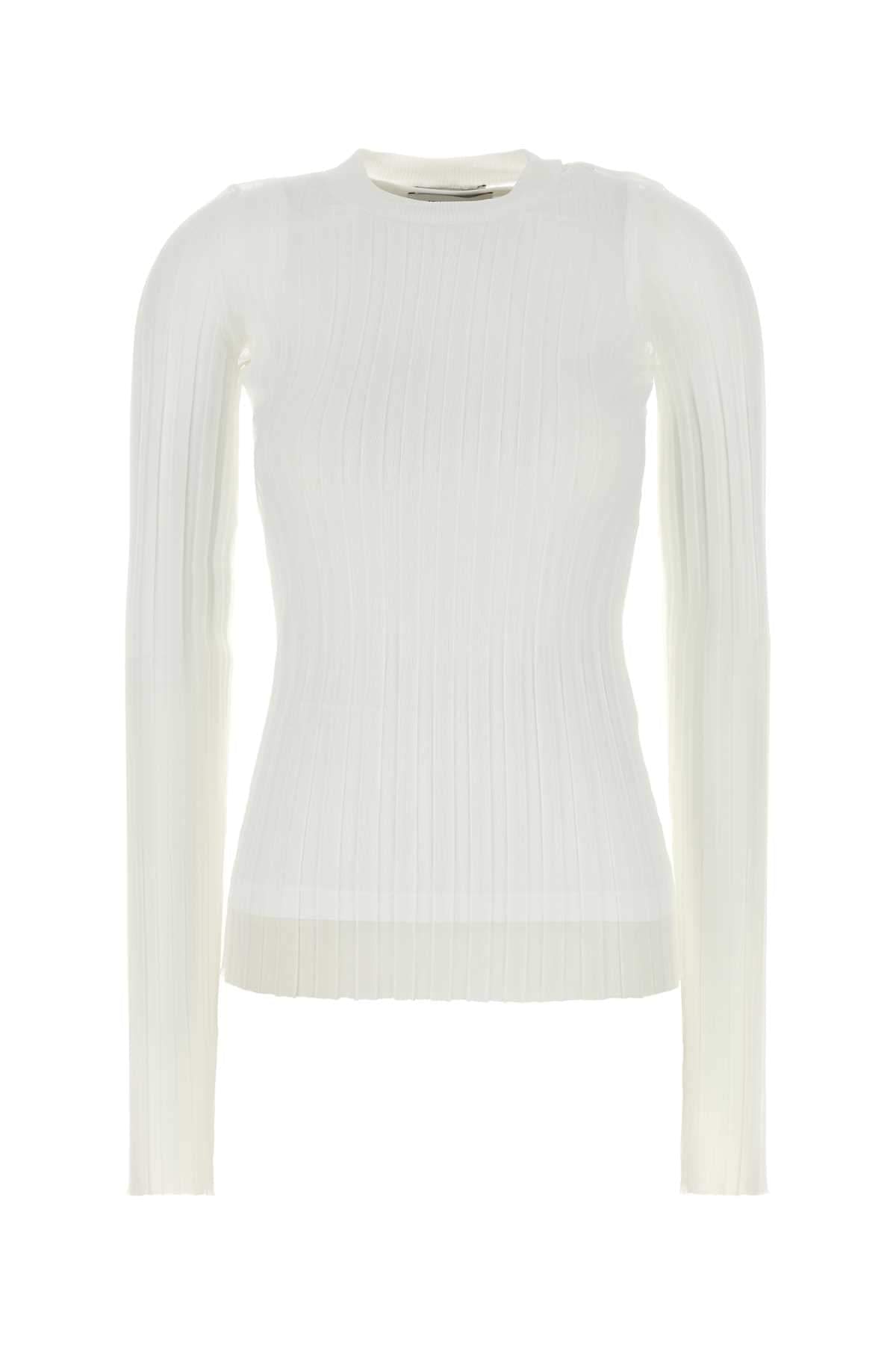 Sportmax Women White Organza Acino1234 Top DestGlow