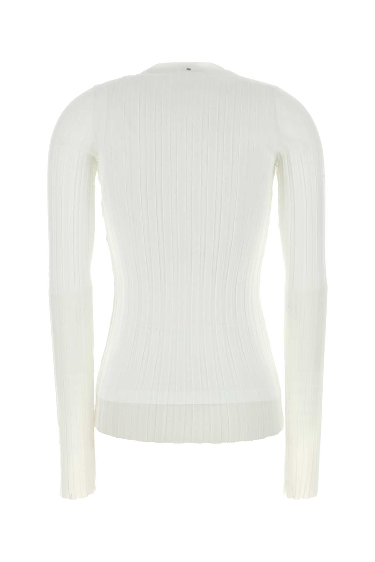 Sportmax Women White Organza Acino1234 Top DestGlow