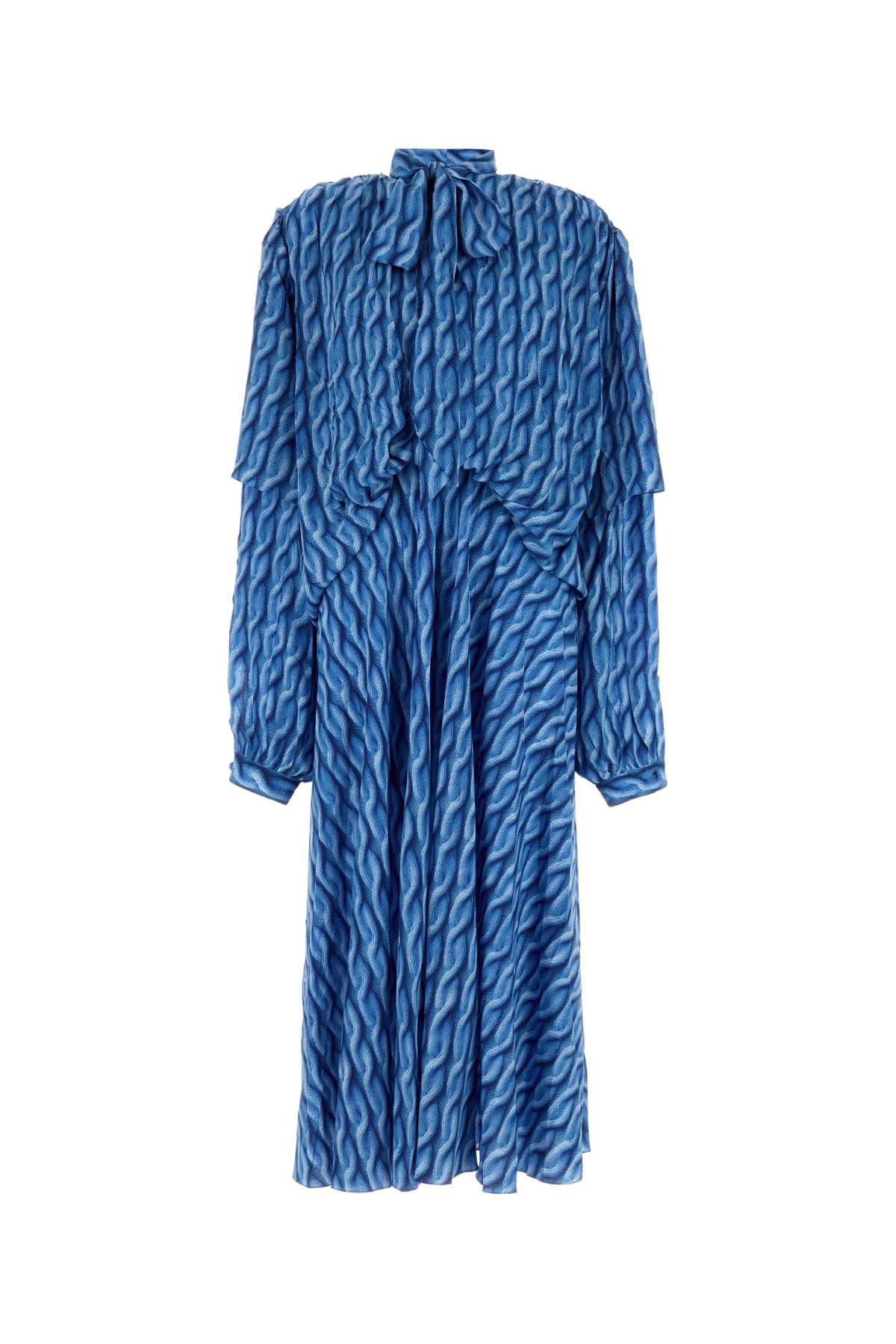 Balenciaga Women Printed Polyester Dress DestGlow