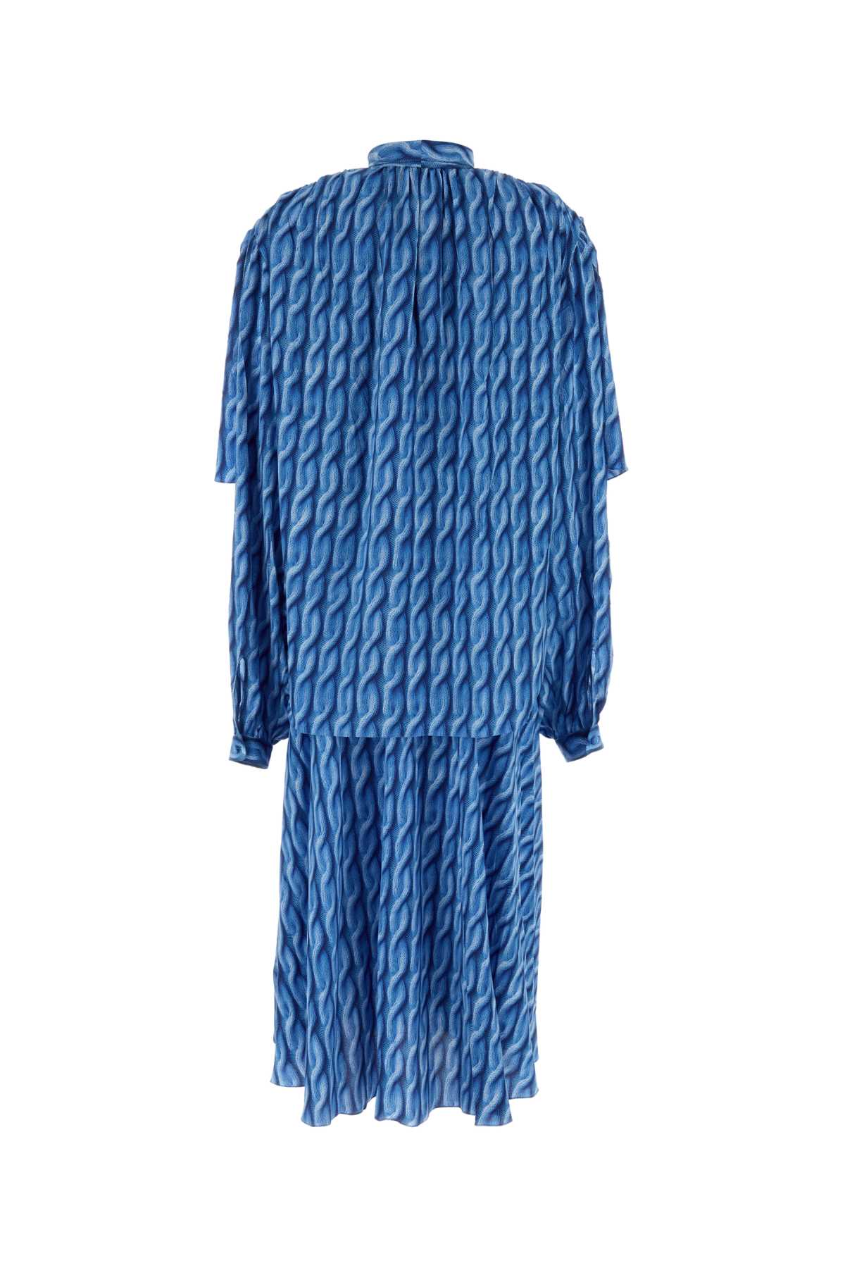 Balenciaga Women Printed Polyester Dress DestGlow