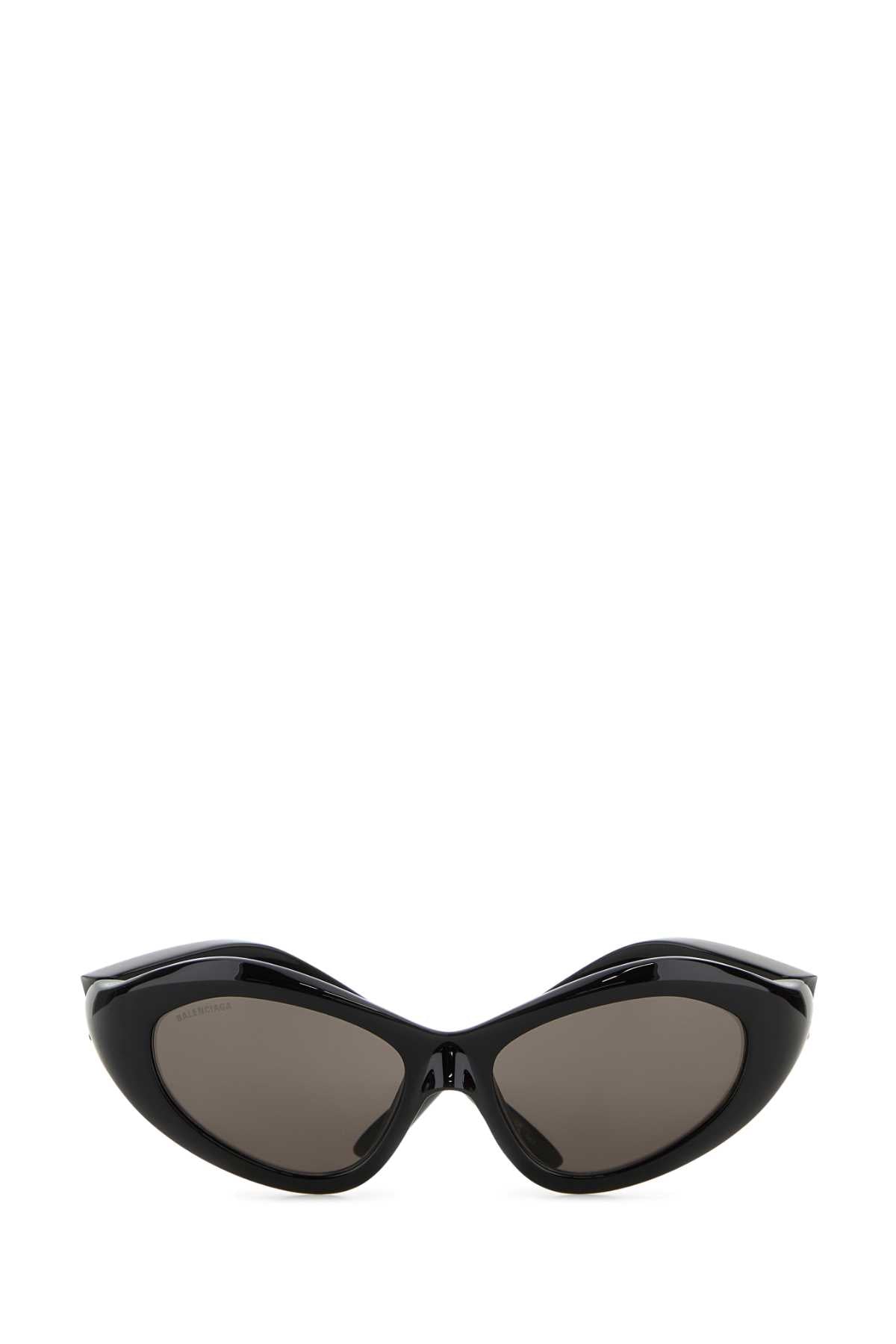 Balenciaga Women Black Nylon Orbit Cat Sunglasses by Luosophy