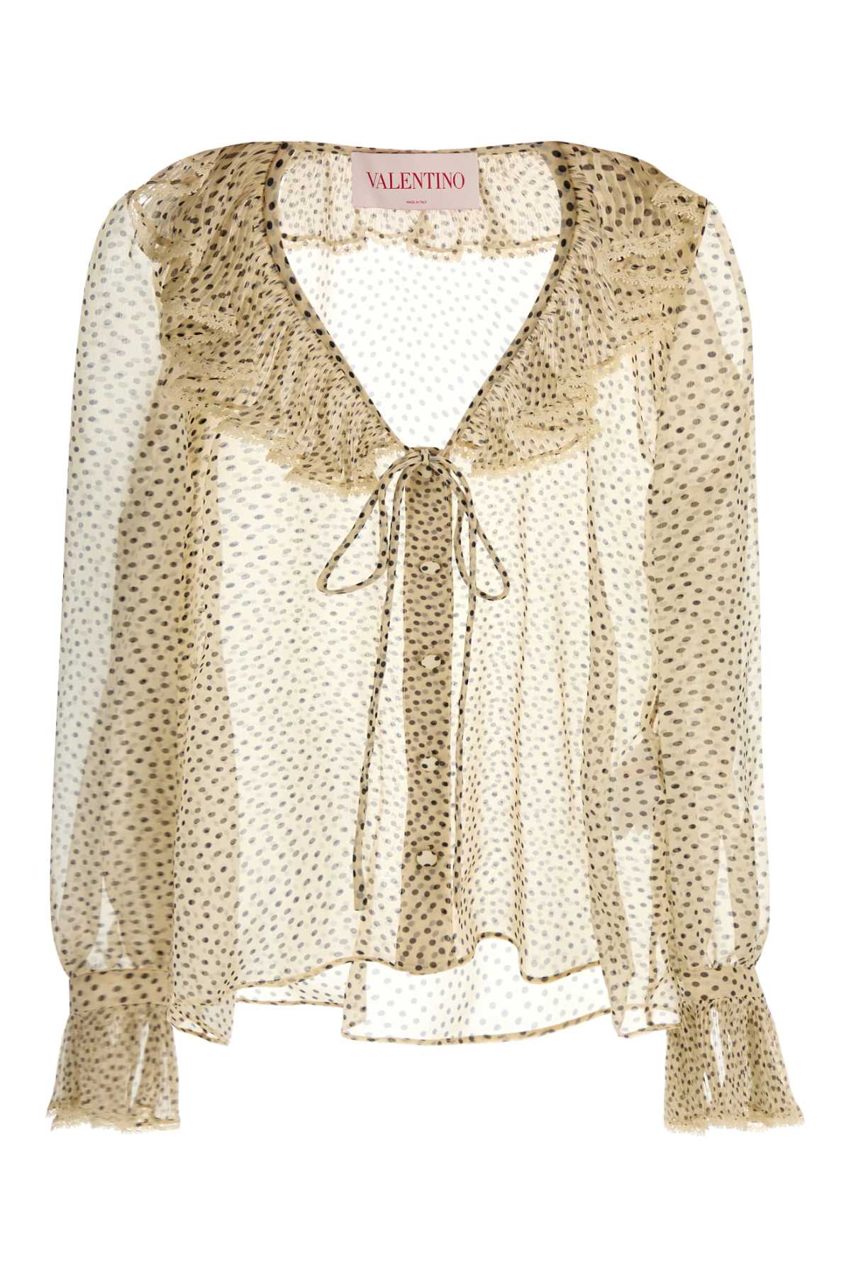Valentino Garavani Women Printed Georgette Shirt DestGlow