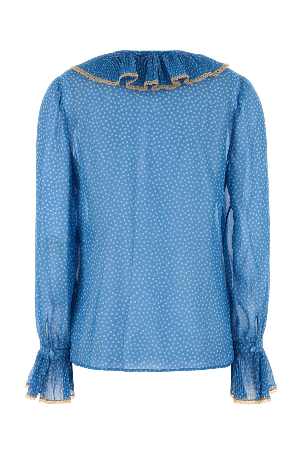 Valentino Garavani Women Printed Silk Blouse DestGlow