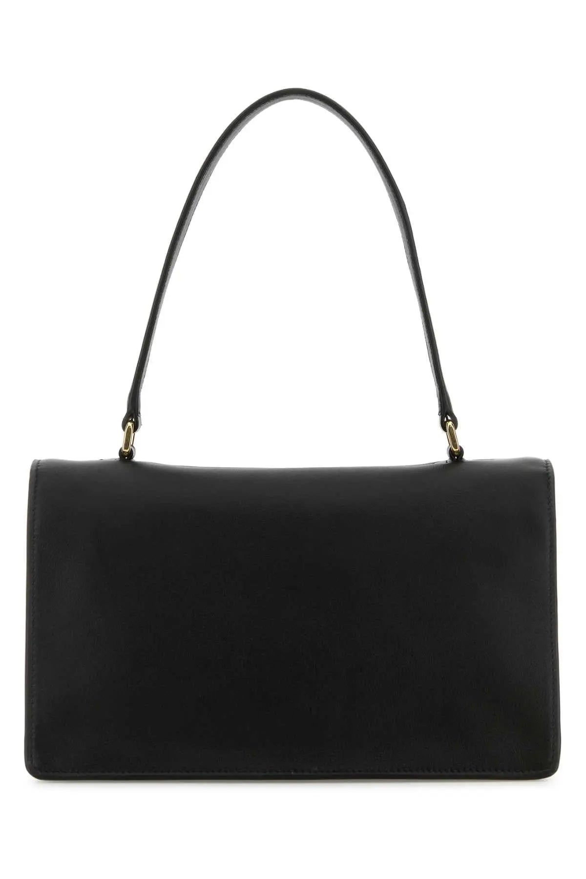 Prada Women Black Leather Handbag