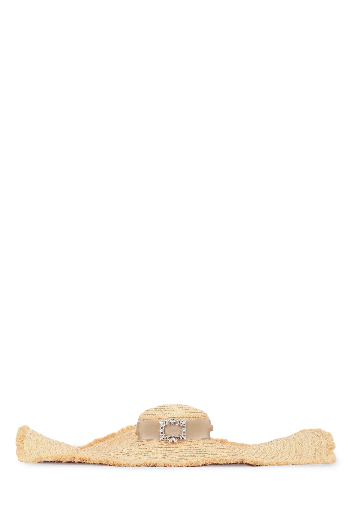 Roger Vivier Women Rv Broche Extra Rafia Hat DestGlow