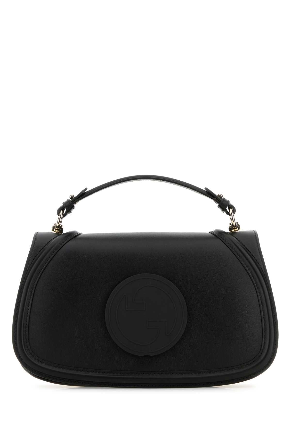 Gucci Women Black Leather Gucci Blondie Handbag DestGlow
