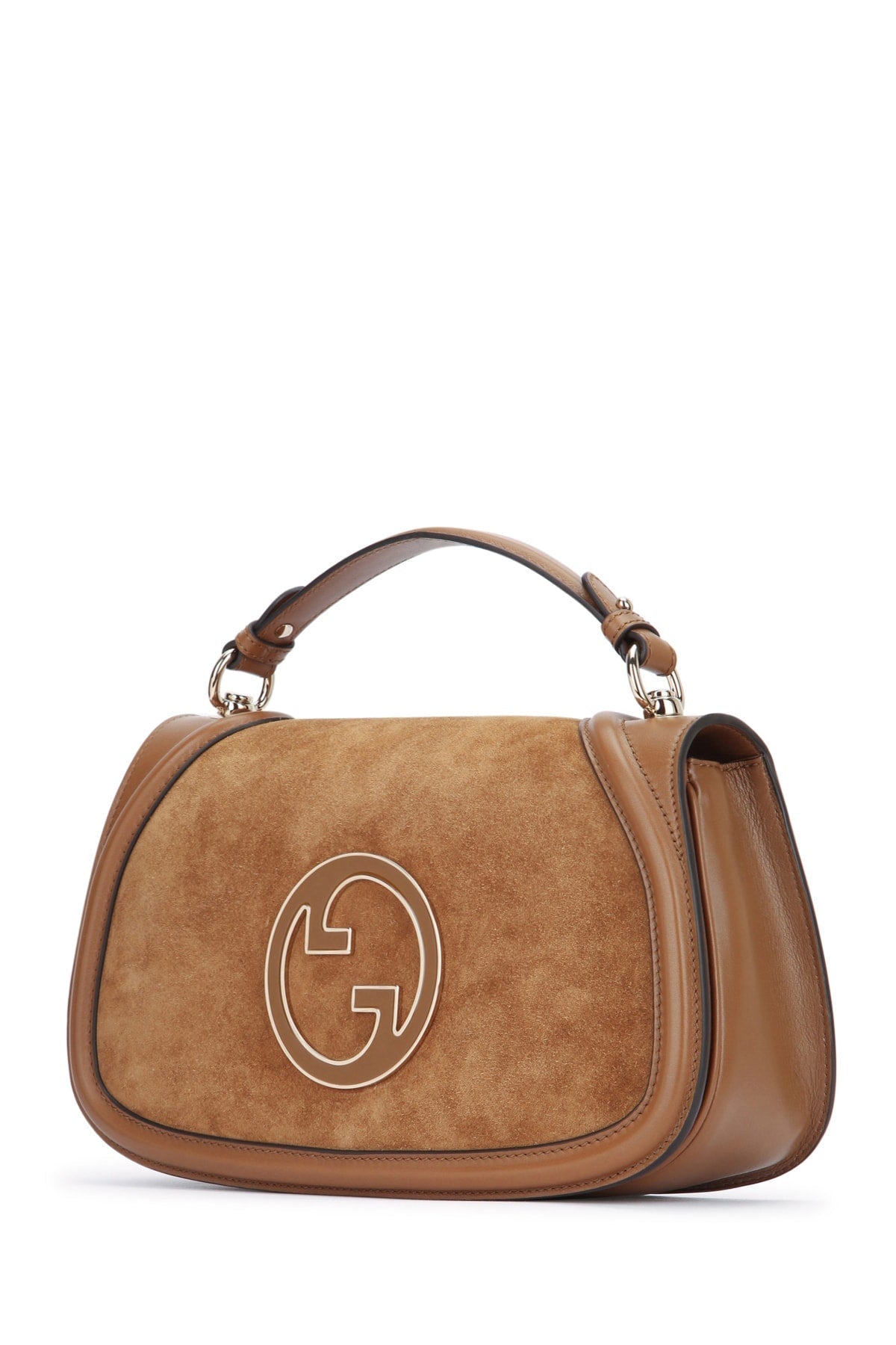 Gucci Women Handbag G.Blondie Suede Dafne/ DestGlow