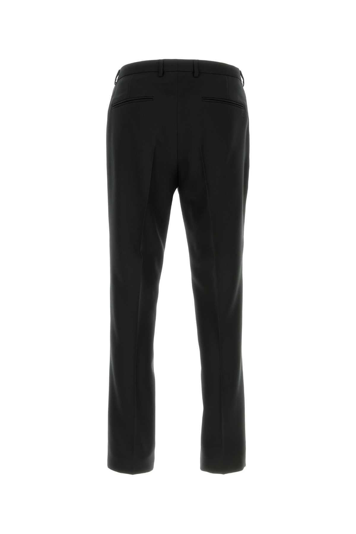 Gucci Men Black Twill Pant by Luosophy